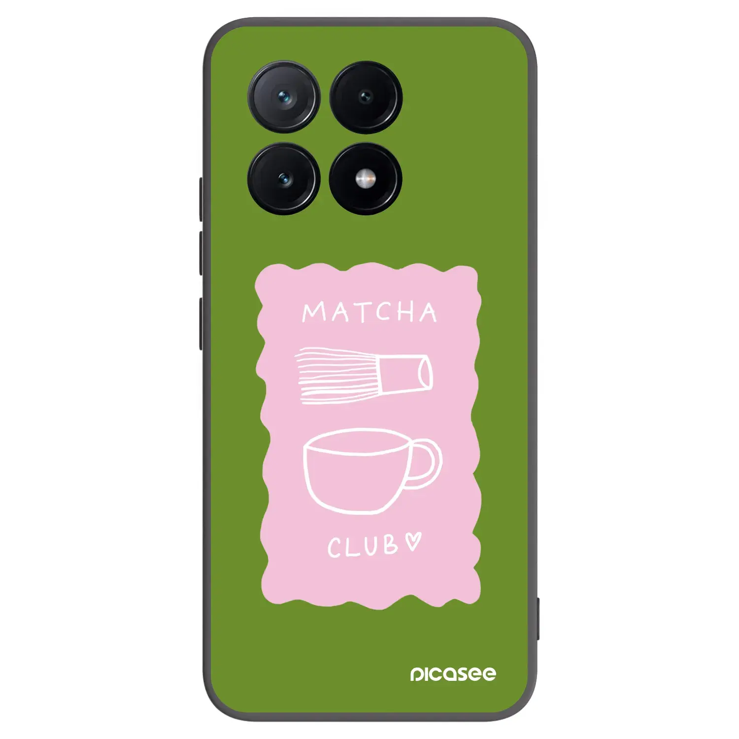 Silikonový černý obal pro Xiaomi Poco X6 Pro - Matcha club