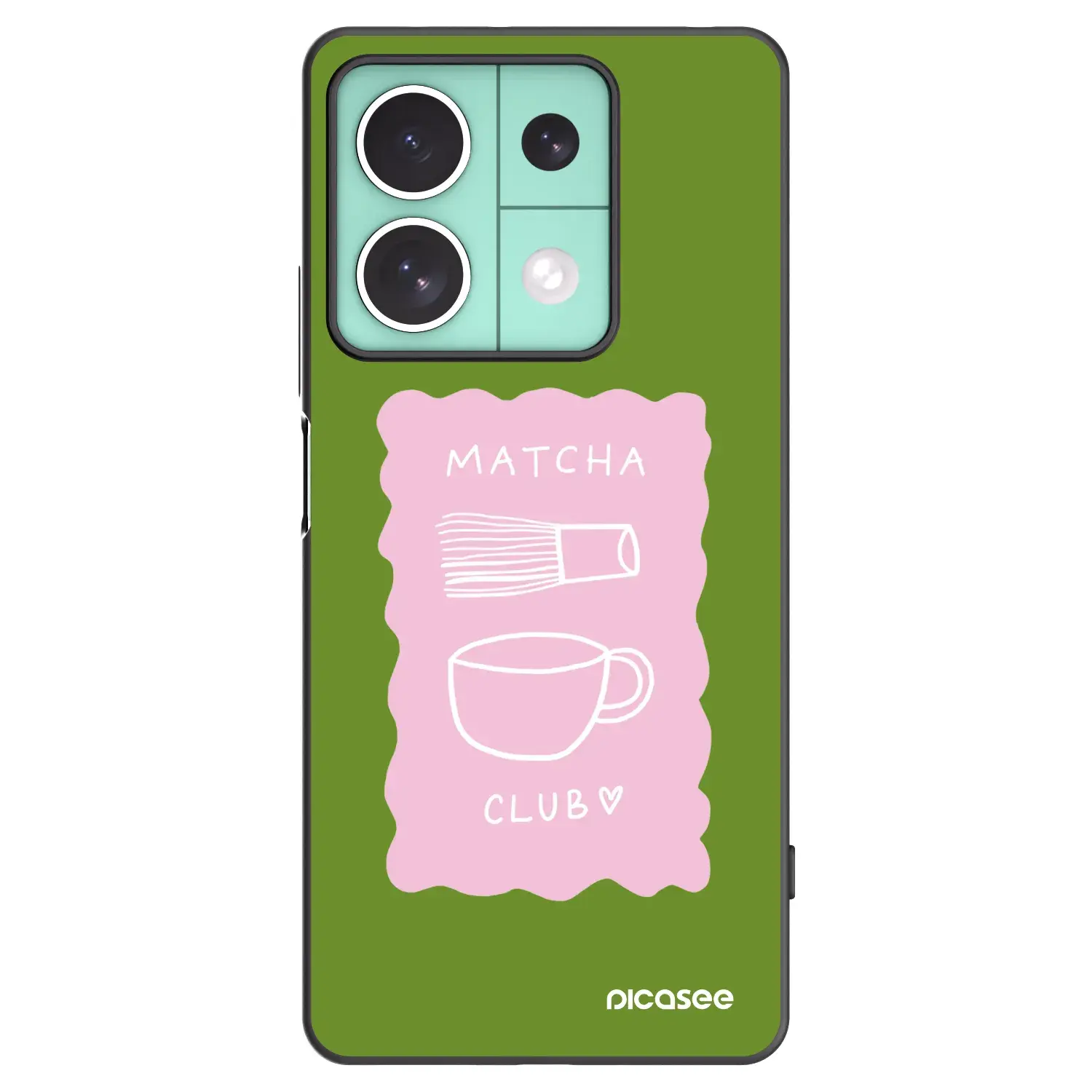 Silikonový černý obal pro Xiaomi Redmi Note 13 5G - Matcha club