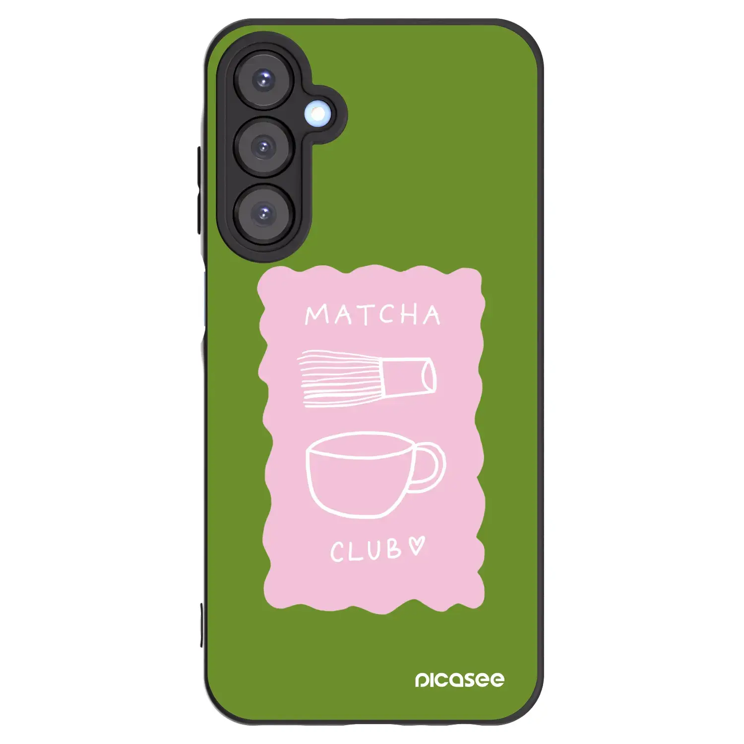 Silikonový černý obal pro Samsung Galaxy A25 A256B 5G - Matcha club