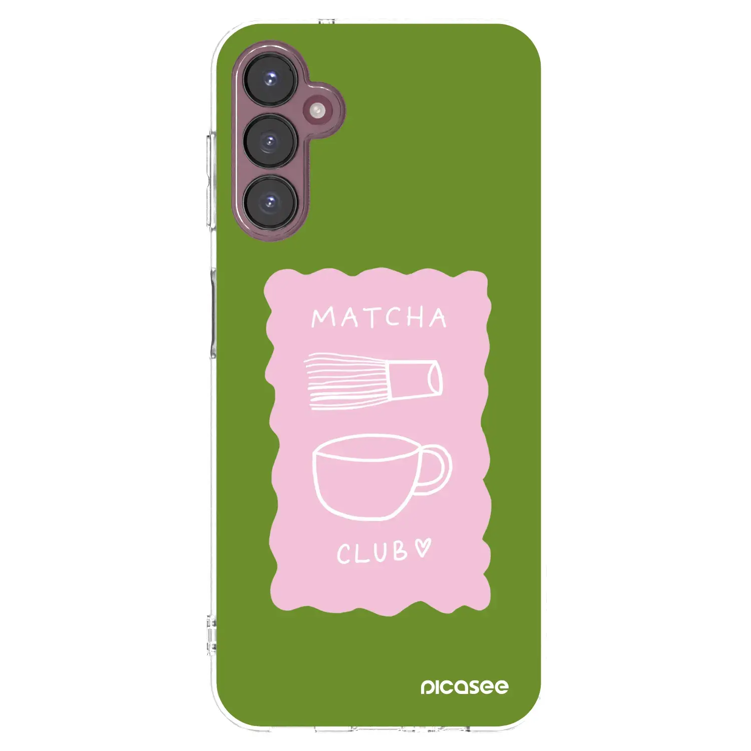 Silikonový průhledný obal pro Samsung Galaxy A05s A057G - Matcha club
