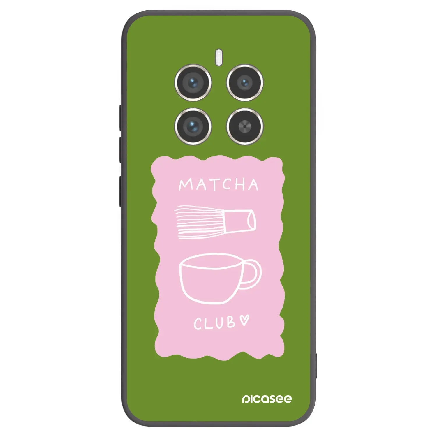 Silikonový černý obal pro Realme 12 Pro 5G - Matcha club