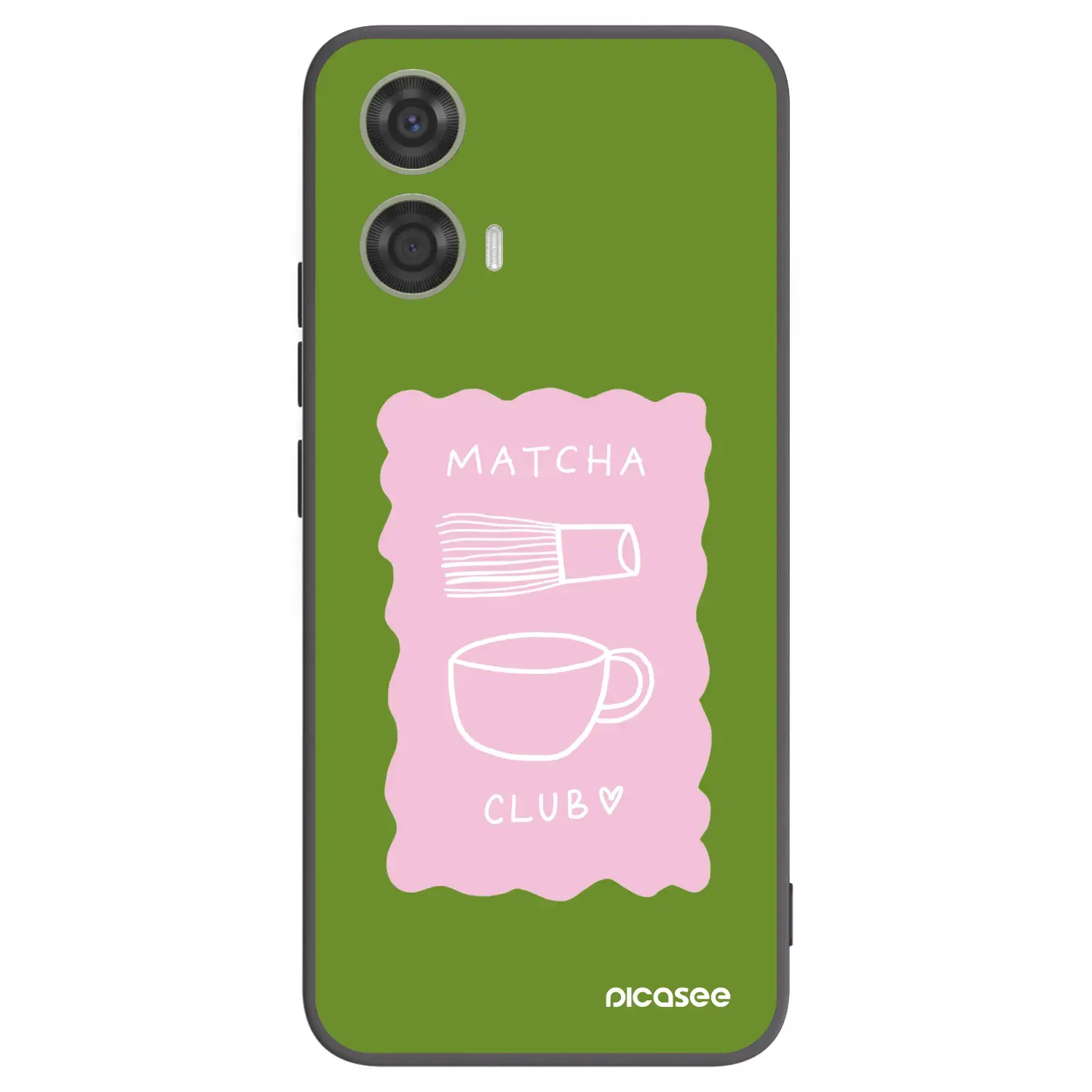 Silikonový černý obal pro Motorola Moto G24 - Matcha club