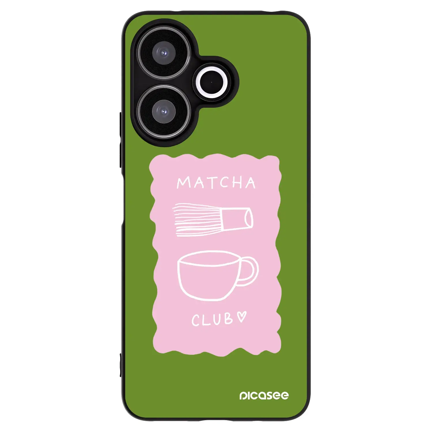 Silikonový černý obal pro Xiaomi Redmi 13 4G - Matcha club