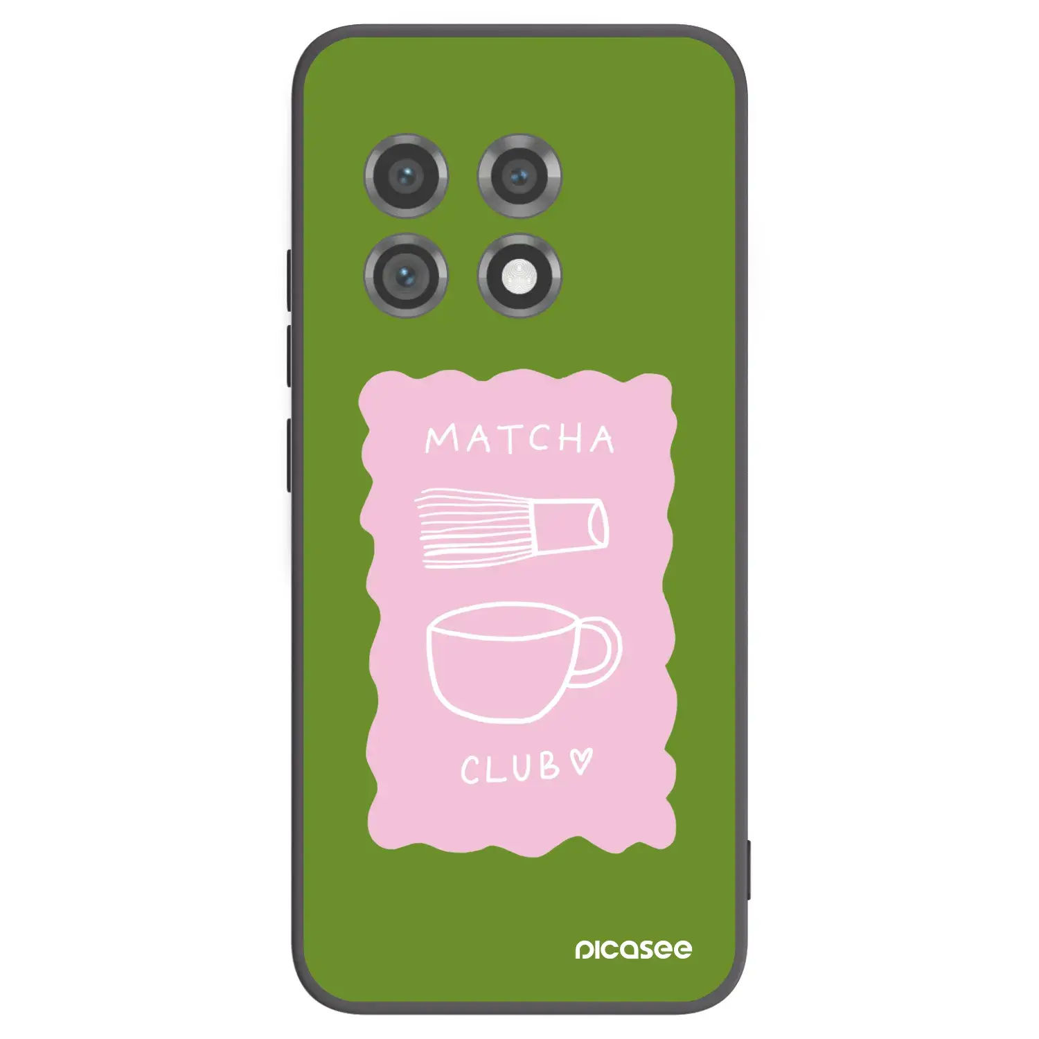 Silikonový černý obal pro OnePlus 11 5G - Matcha club