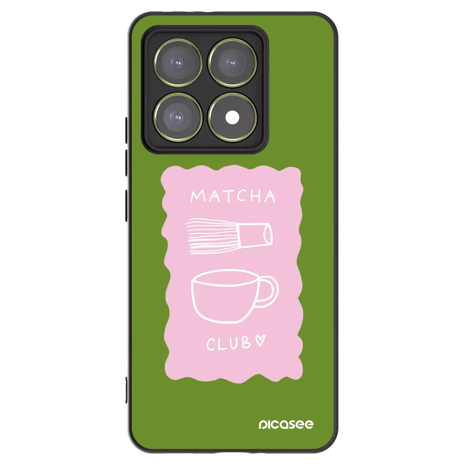 Silikonový černý obal pro Xiaomi 14T - Matcha club