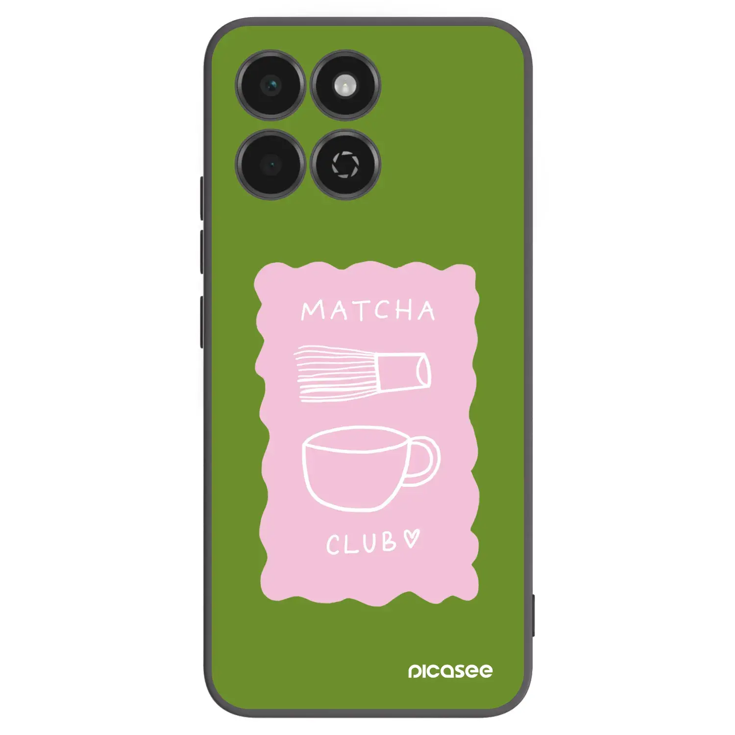 Silikonový černý obal pro Honor 200 Smart 5G - Matcha club