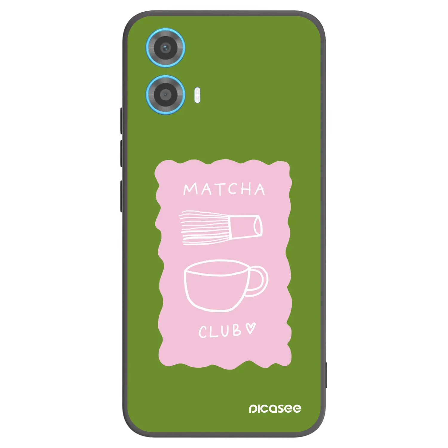 Silikonový černý obal pro Motorola Moto G34 5G - Matcha club