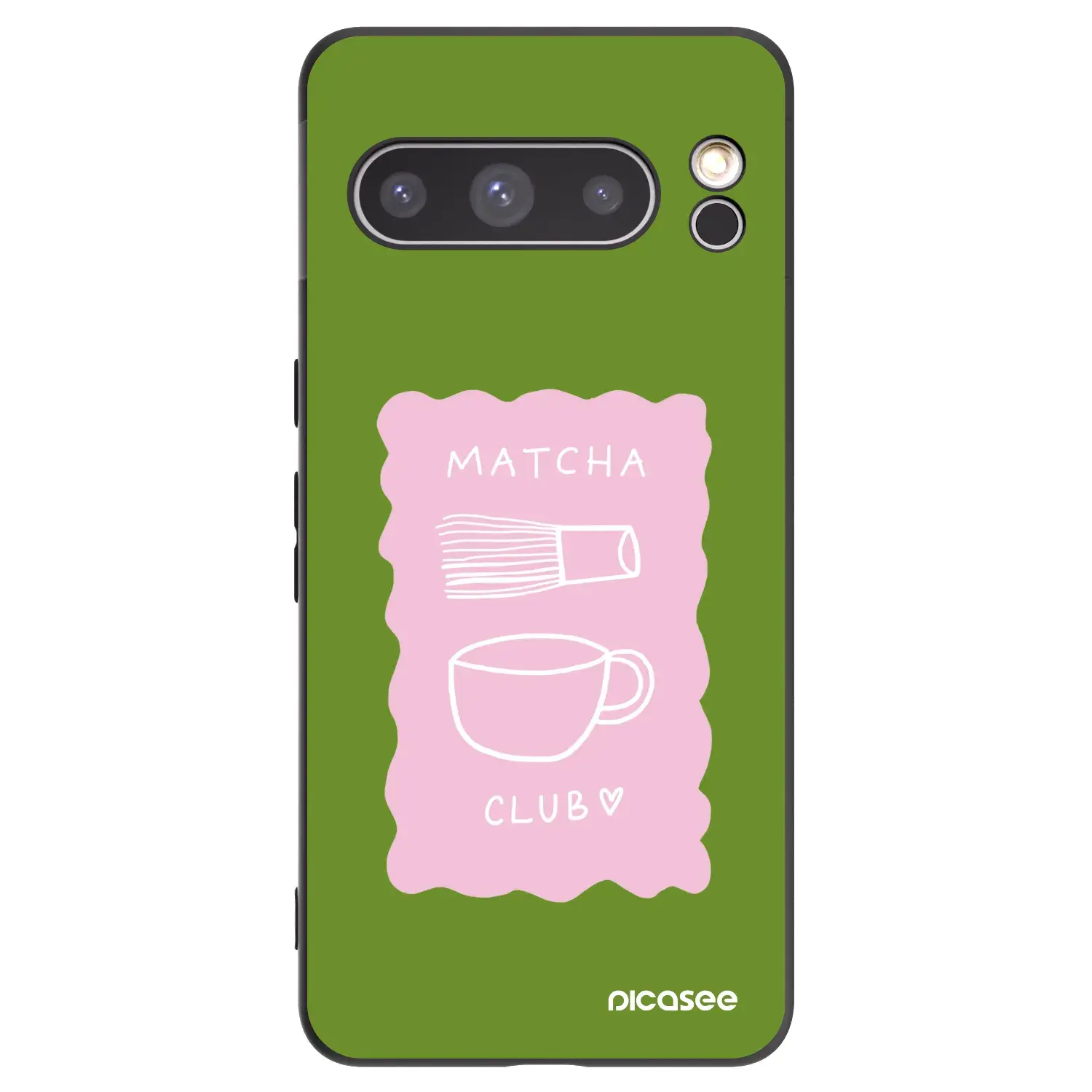 Silikonový černý obal pro Google Pixel 8 Pro - Matcha club
