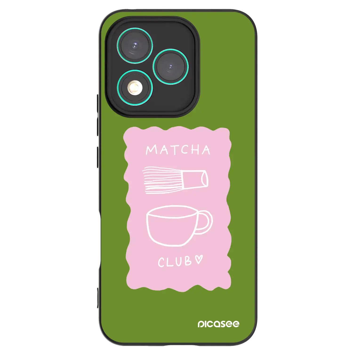 Silikonový černý obal pro Honor 400 Lite 5G - Matcha club