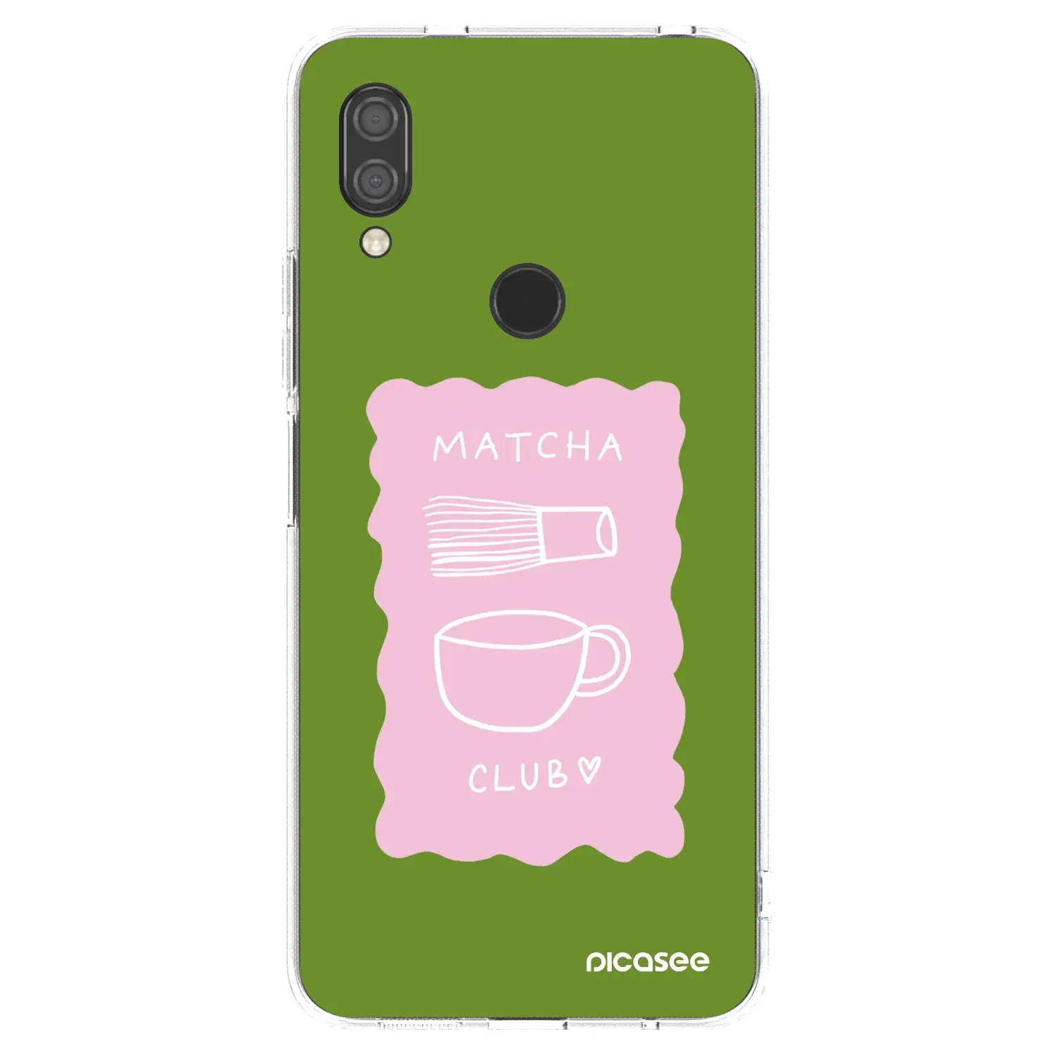 Silikonový průhledný obal pro Xiaomi Redmi 7 - Matcha club
