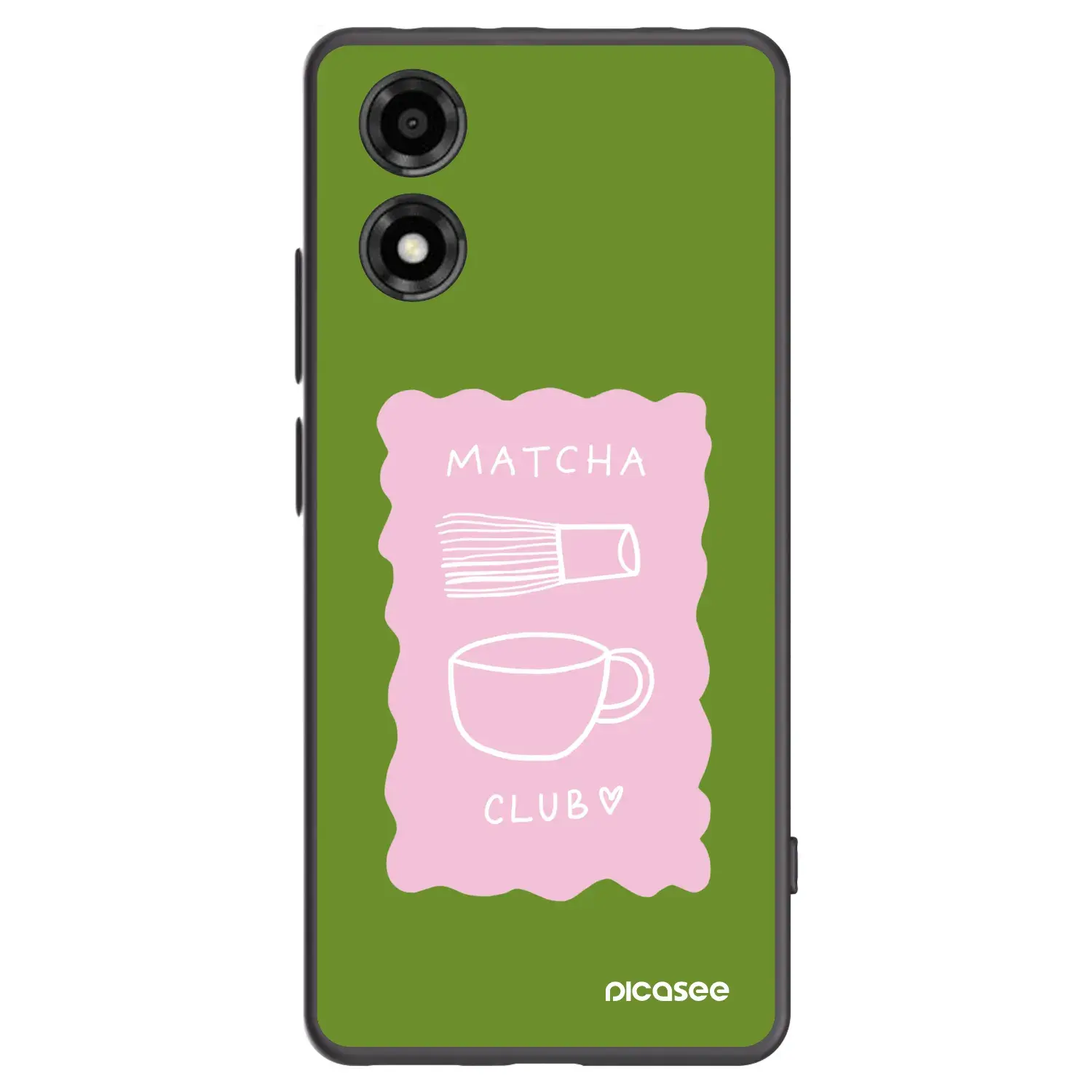 Silikonový černý obal pro Motorola Moto E14 - Matcha club