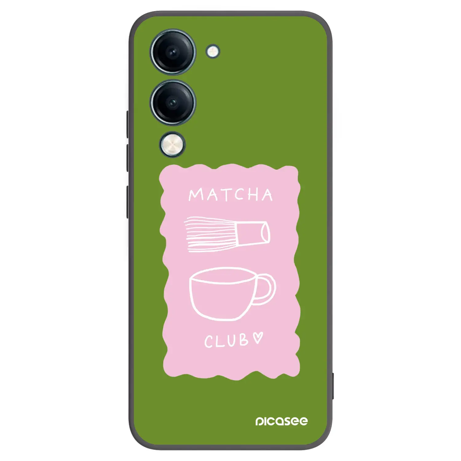 Silikonový černý obal pro Vivo Y29s 5G - Matcha club