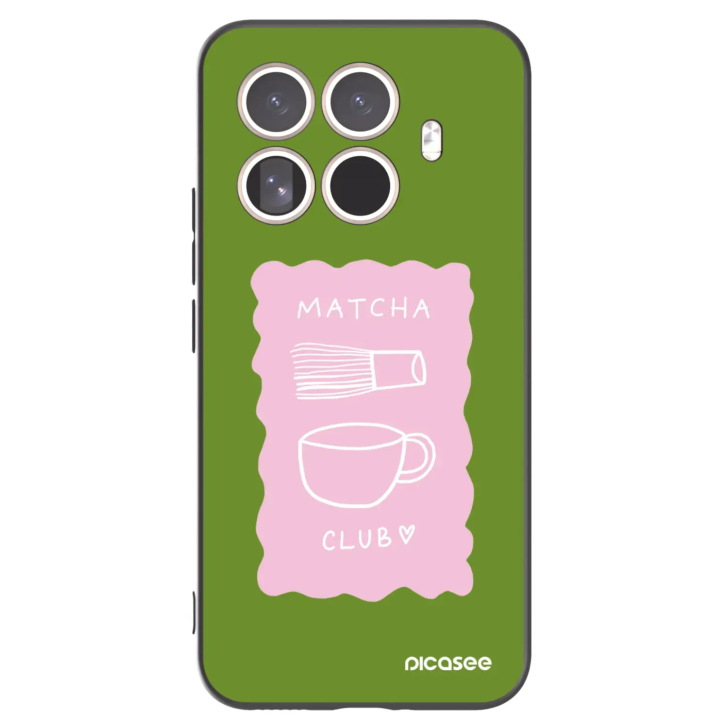 Silikonový černý obal pro Xiaomi 15T Pro - Matcha club