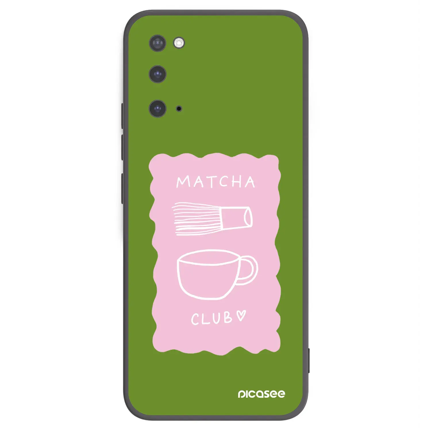 Silikonový černý obal pro Samsung Galaxy S20 G980F - Matcha club
