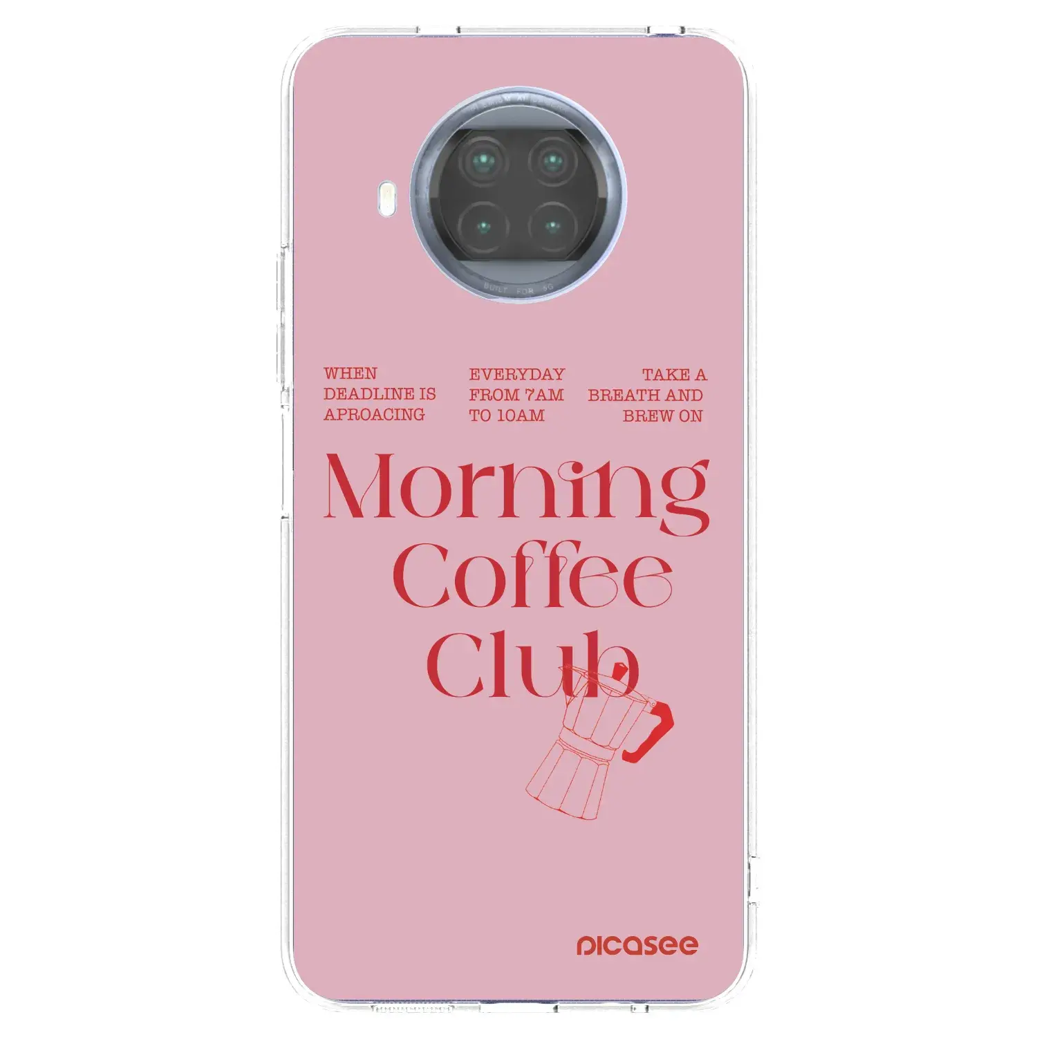 Silikonový průhledný obal pro Xiaomi Mi 10T Lite - Morning