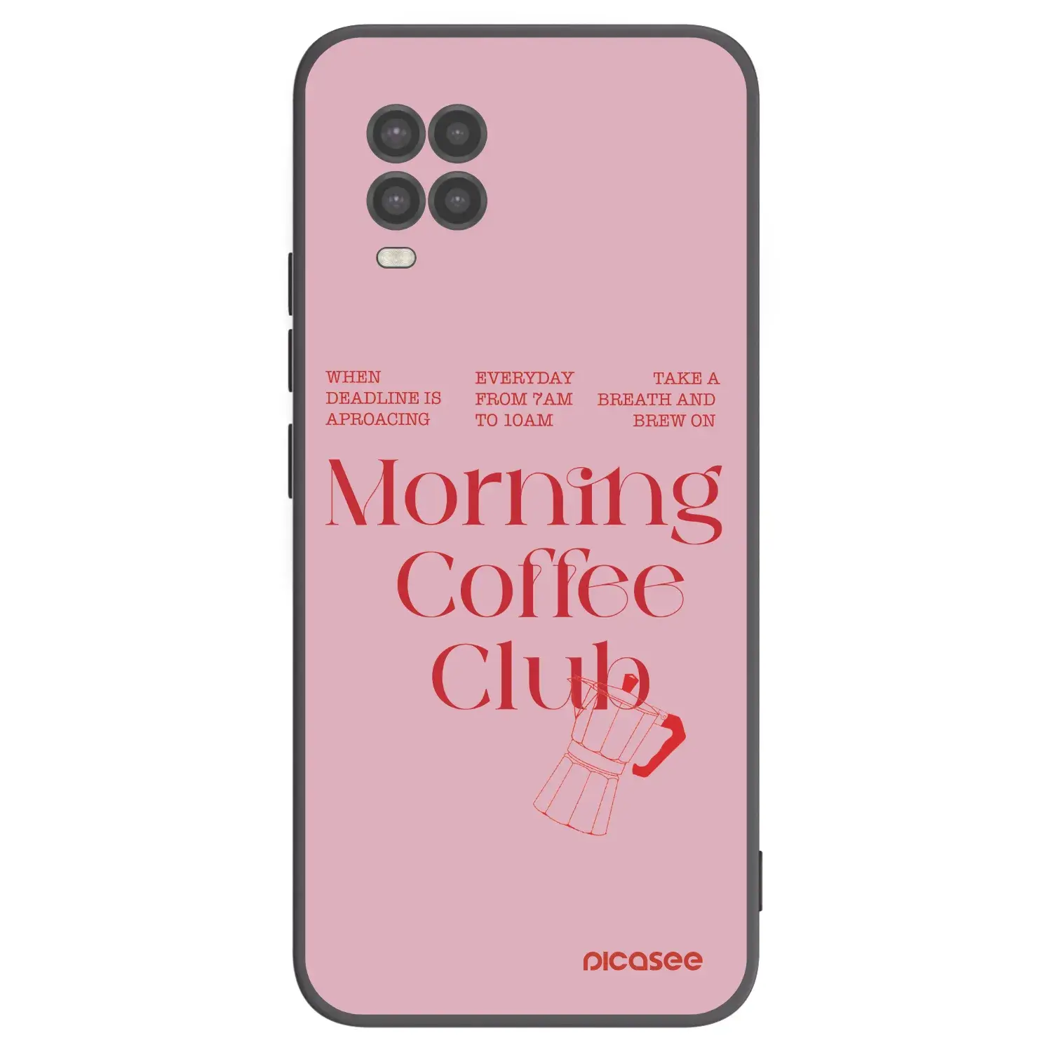 Silikonový černý obal pro Xiaomi Mi 10 Lite - Morning