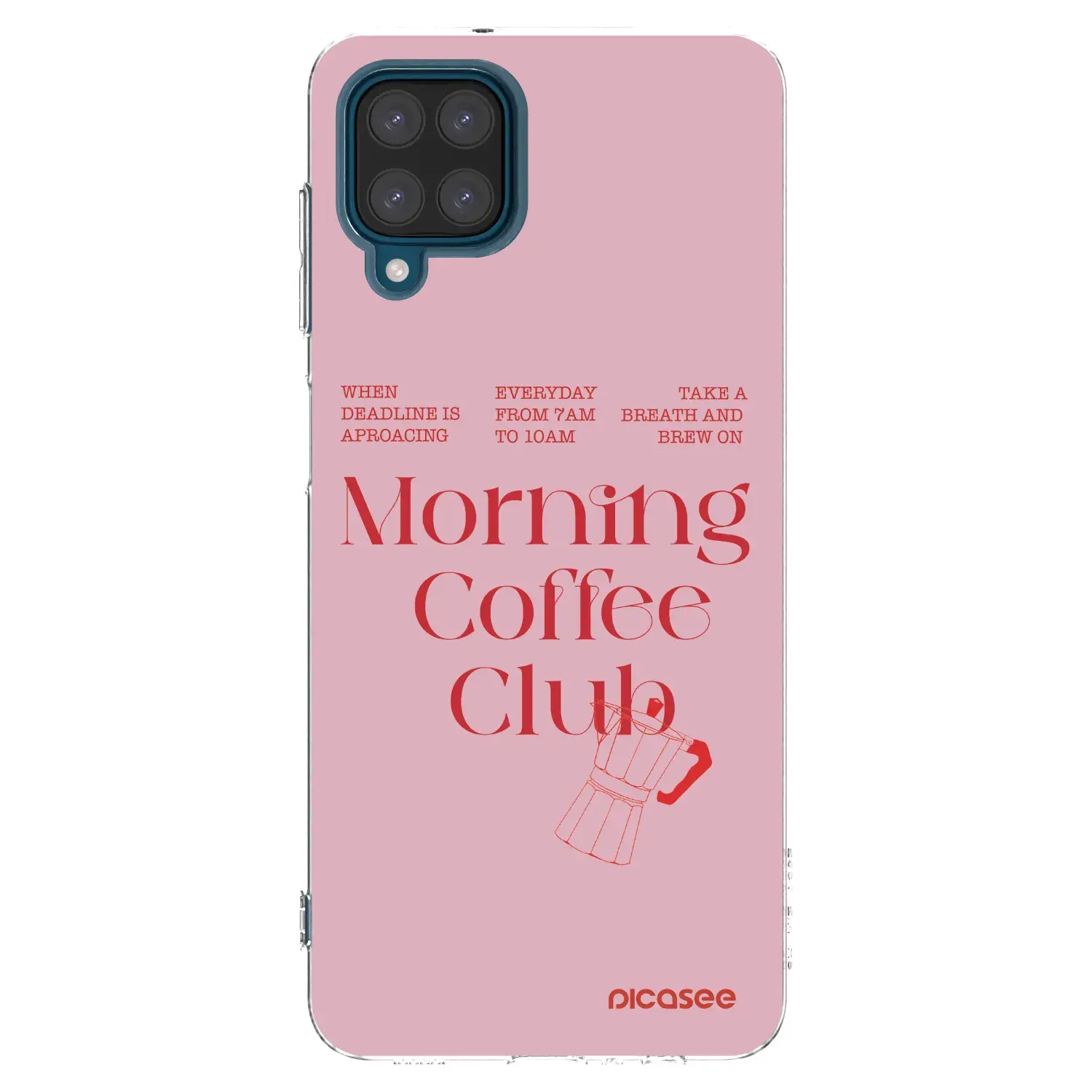 Silikonový průhledný obal pro Samsung Galaxy A12 A125F - Morning