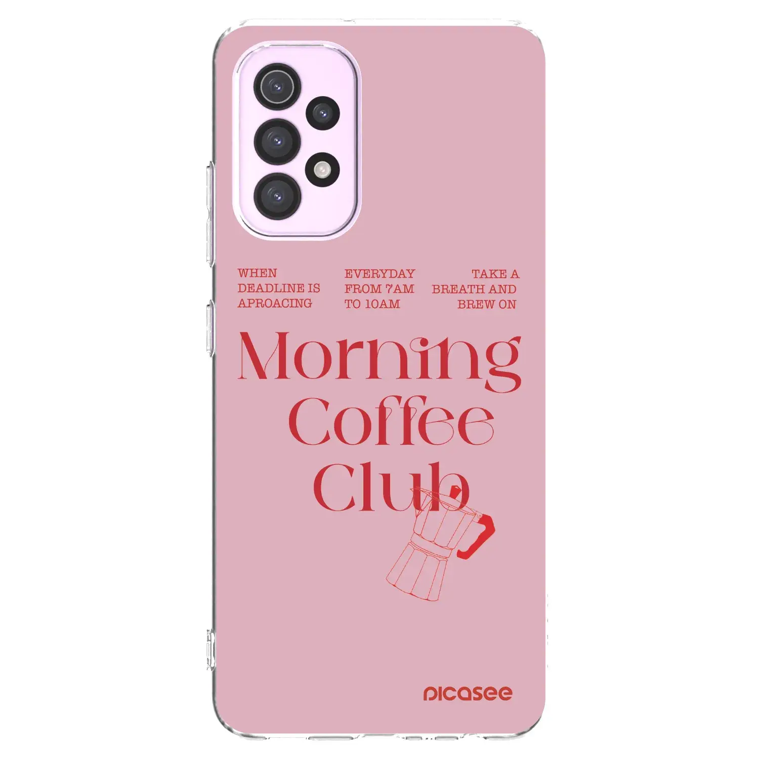 Silikonový průhledný obal pro Samsung Galaxy A32 5G A326B - Morning