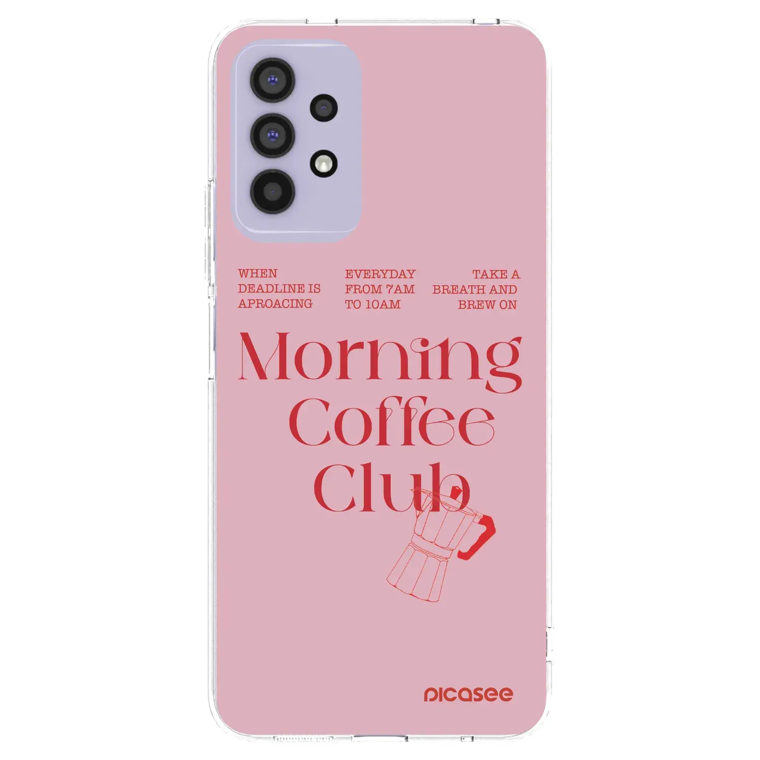 Silikonový průhledný obal pro Samsung Galaxy A32 4G SM-A325F - Morning