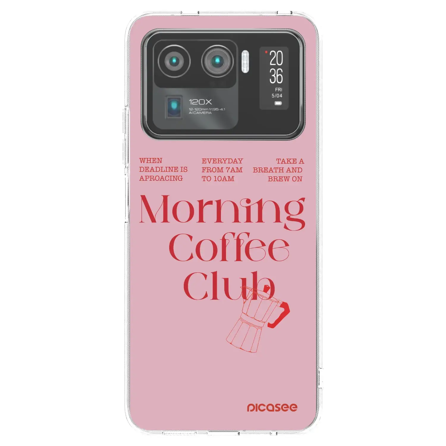 Silikonový průhledný obal pro Xiaomi Mi 11 Ultra - Morning