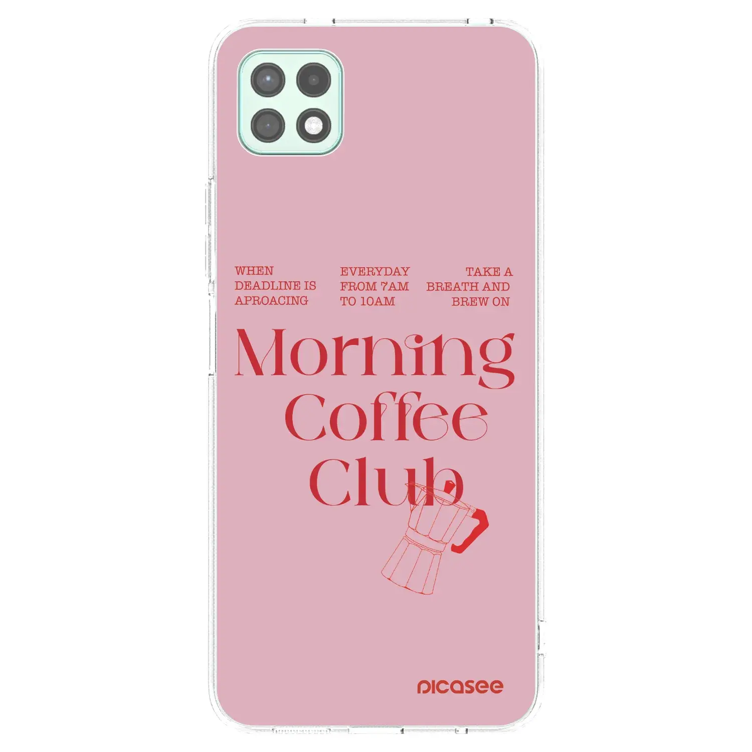 Silikonový průhledný obal pro Samsung Galaxy A22 A226B 5G - Morning