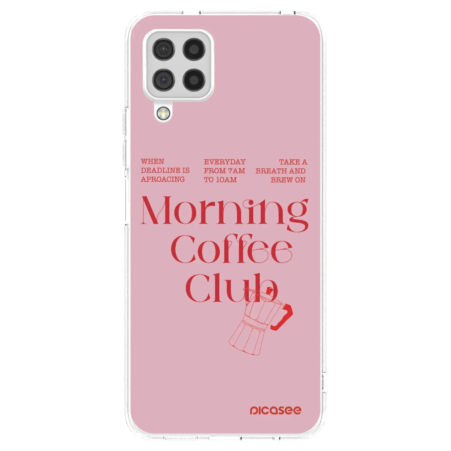 Silikonový průhledný obal pro Samsung Galaxy A22 A225F 4G - Morning