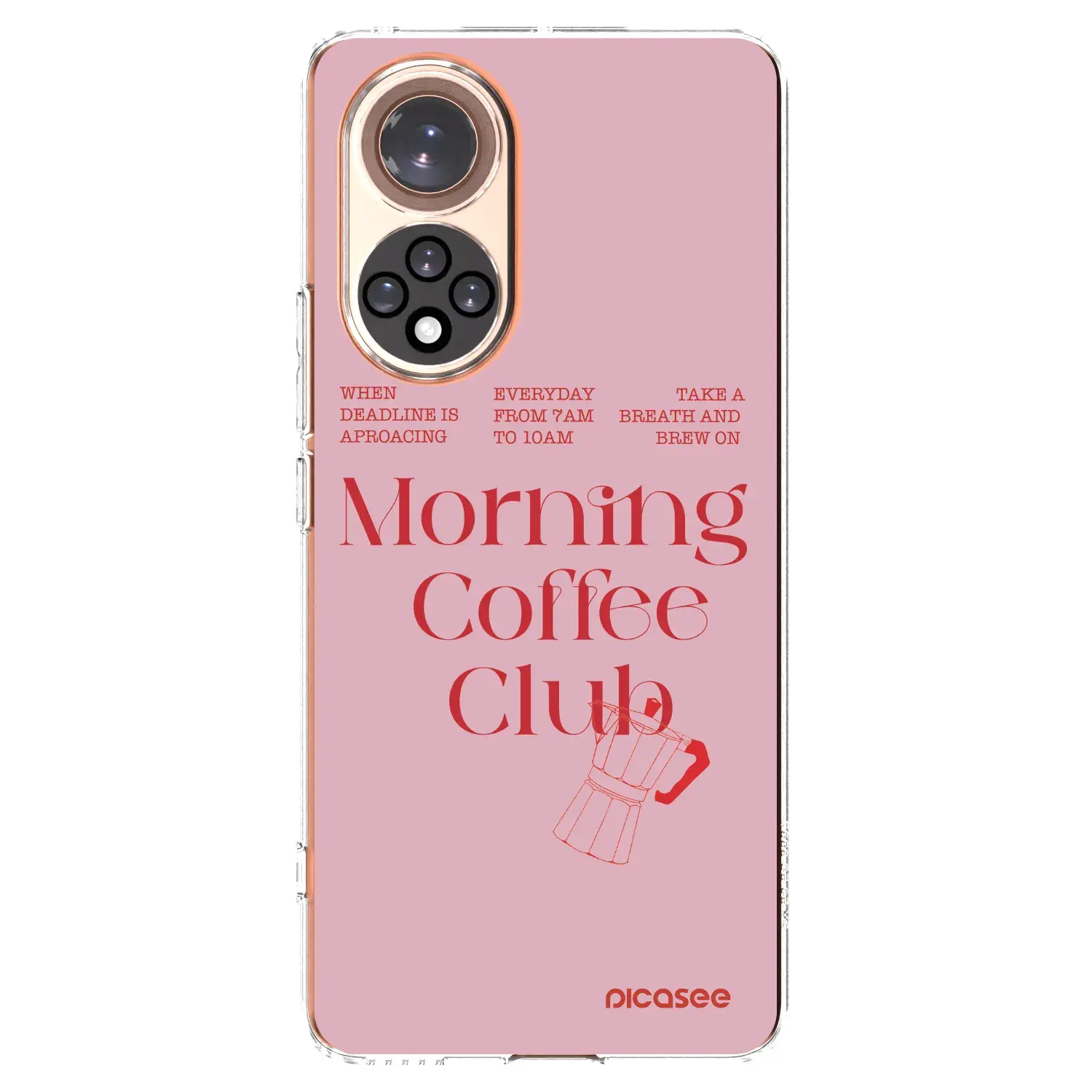 Silikonový průhledný obal pro Huawei Nova 9 - Morning