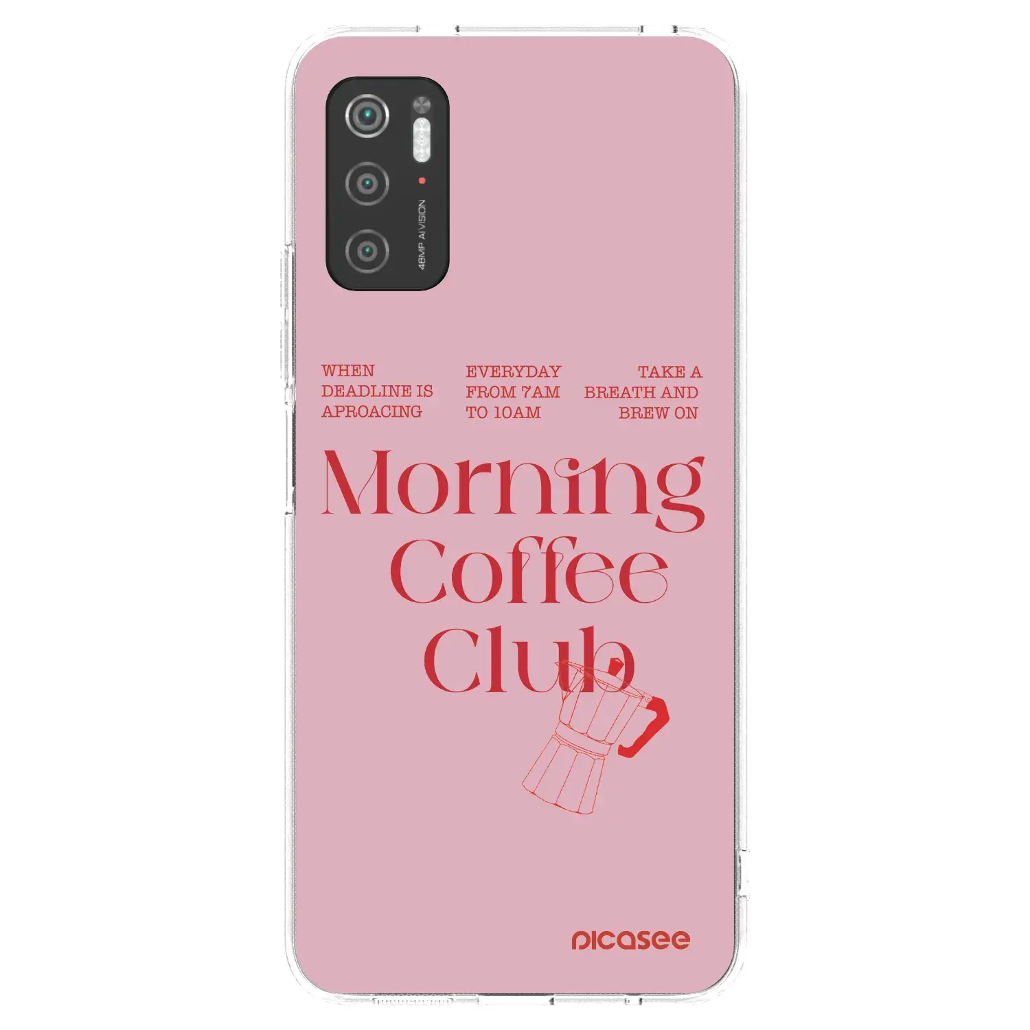 Silikonový průhledný obal pro Xiaomi Poco M3 Pro 5G - Morning