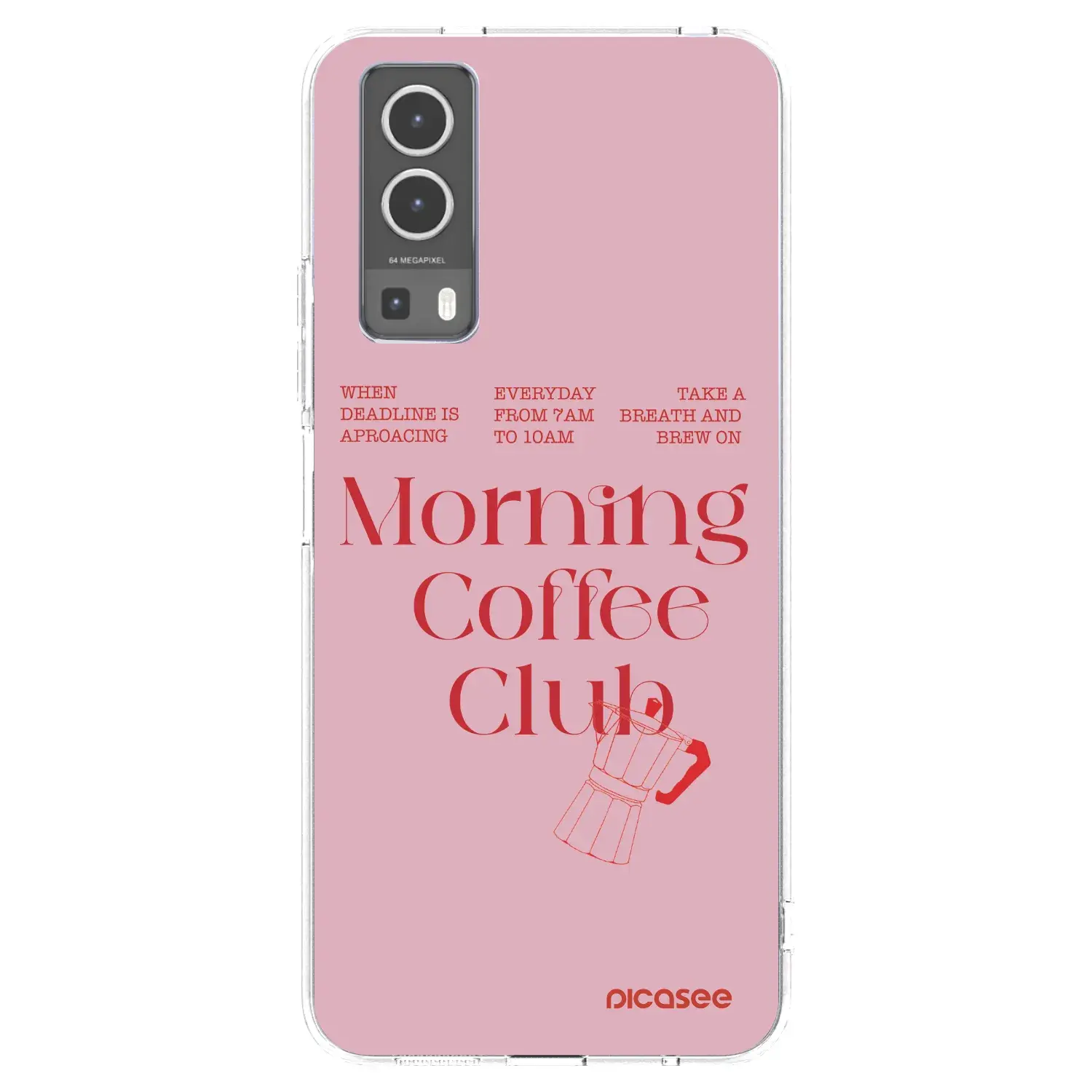 Silikonový průhledný obal pro Vivo Y72 5G - Morning
