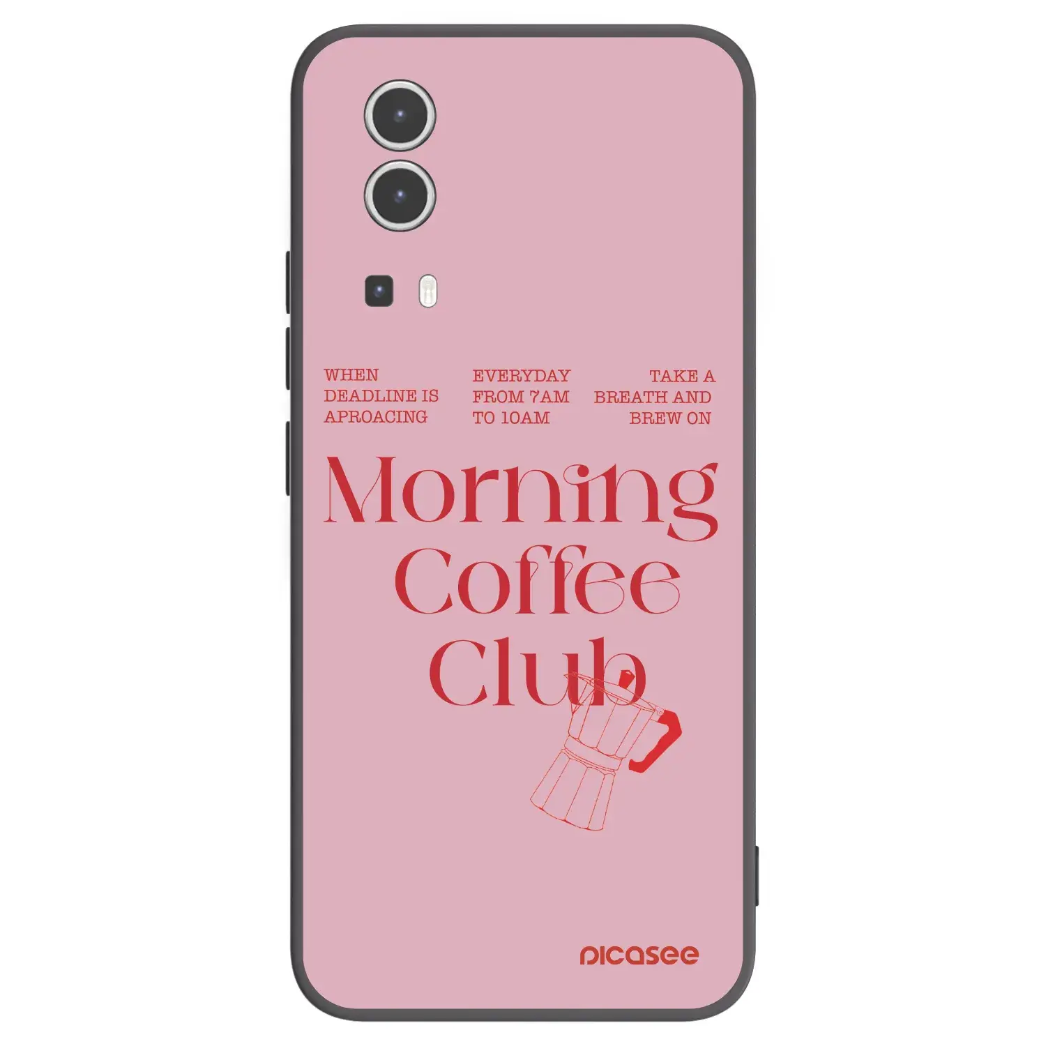 Silikonový černý obal pro Vivo Y72 5G - Morning
