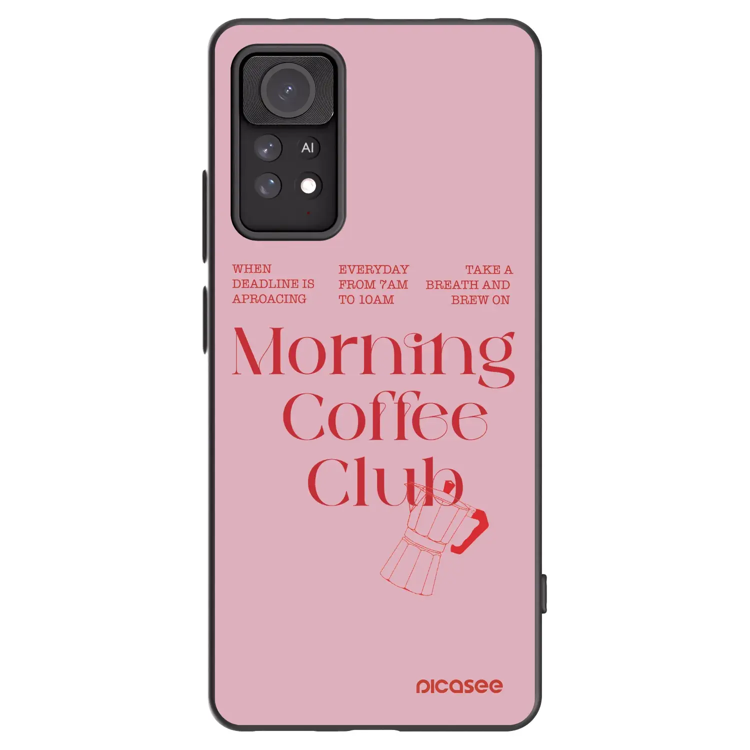 Silikonový černý obal pro Xiaomi Redmi Note 11 Pro - Morning