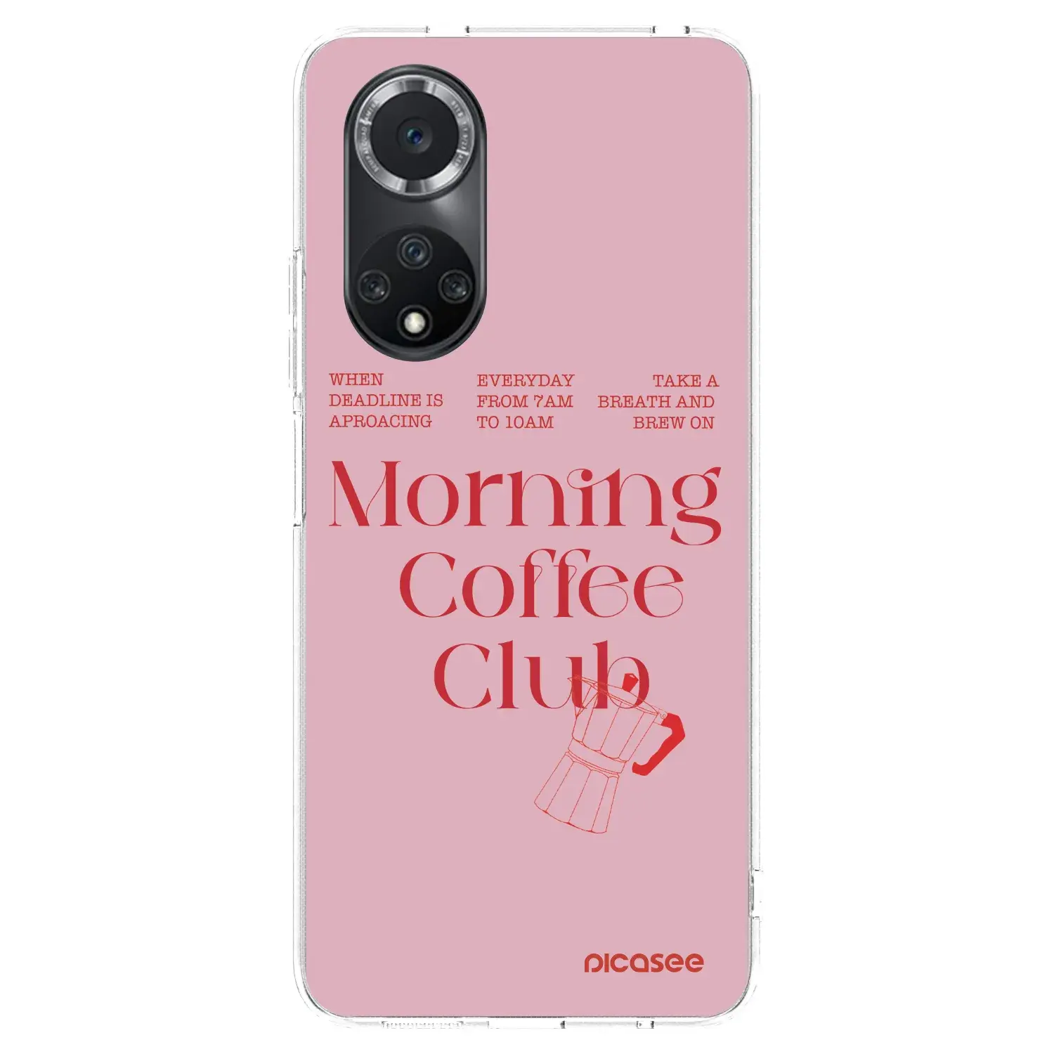 Silikonový průhledný obal pro Huawei Nova 9 SE - Morning