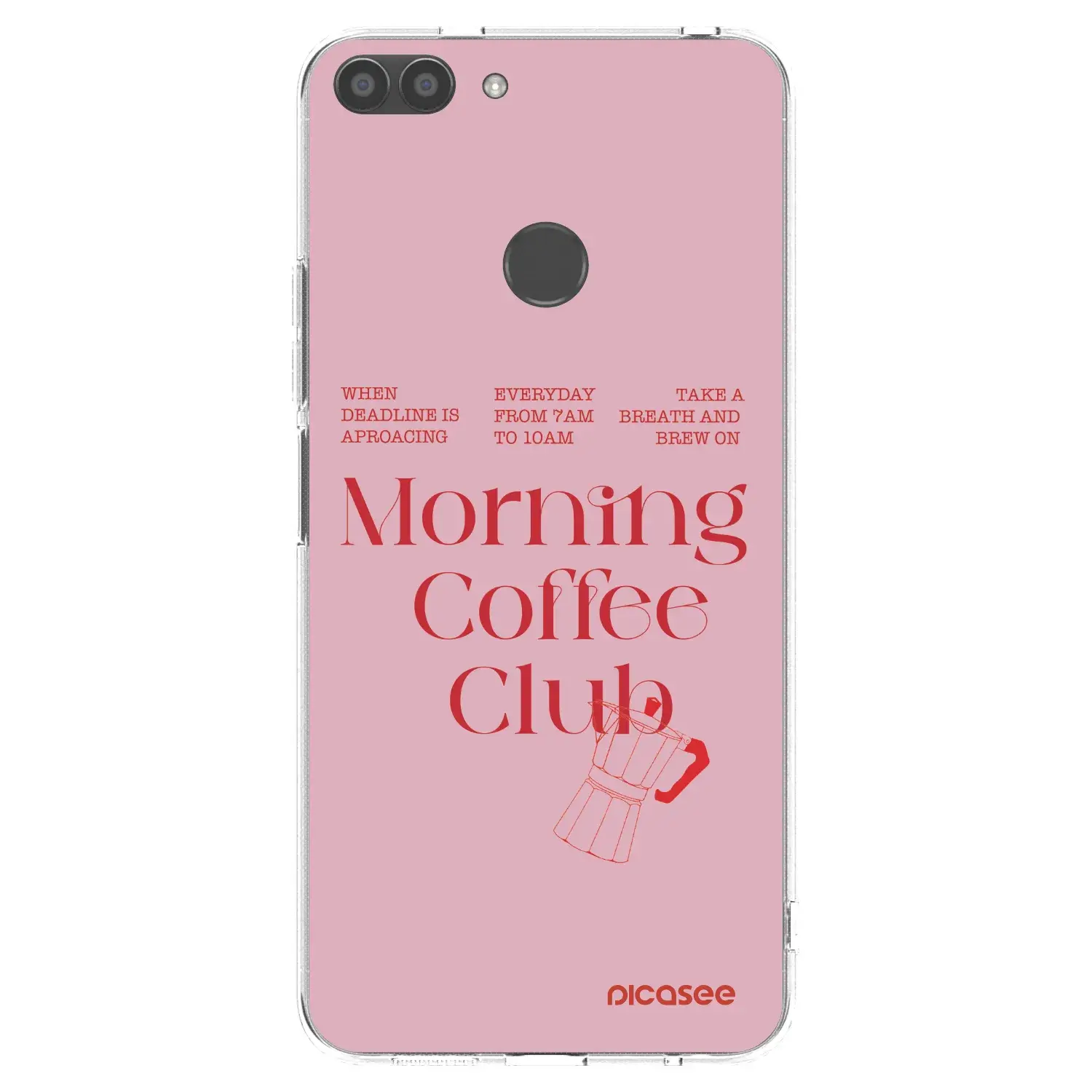 Silikonový průhledný obal pro Huawei P Smart - Morning