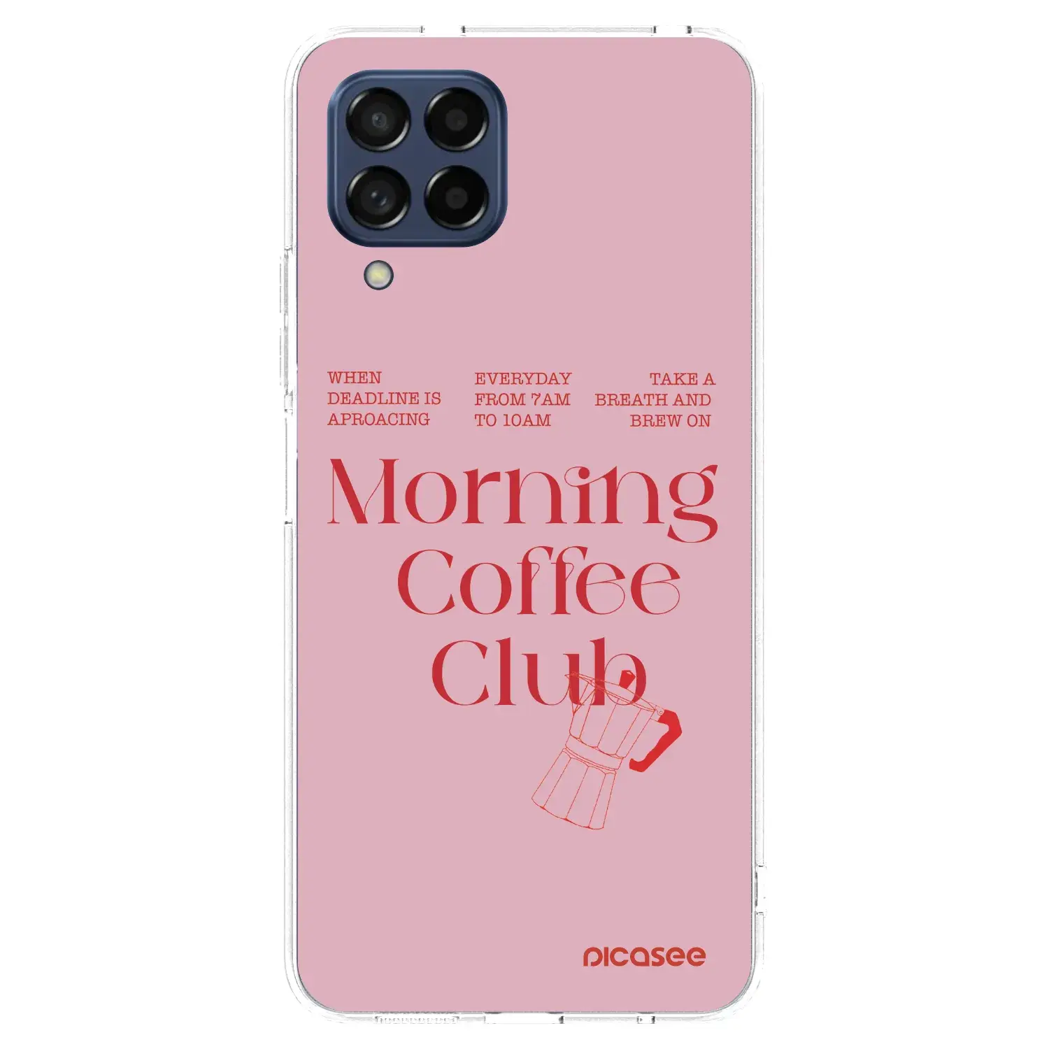 Silikonový průhledný obal pro Samsung Galaxy M53 5G - Morning