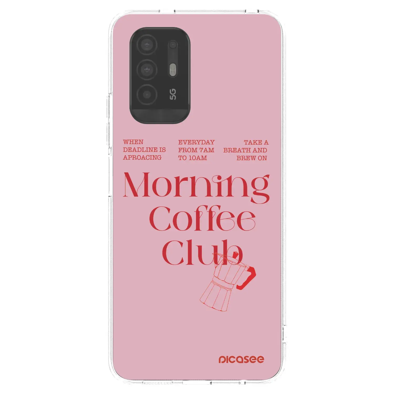 Silikonový průhledný obal pro OPPO A94 5G - Morning