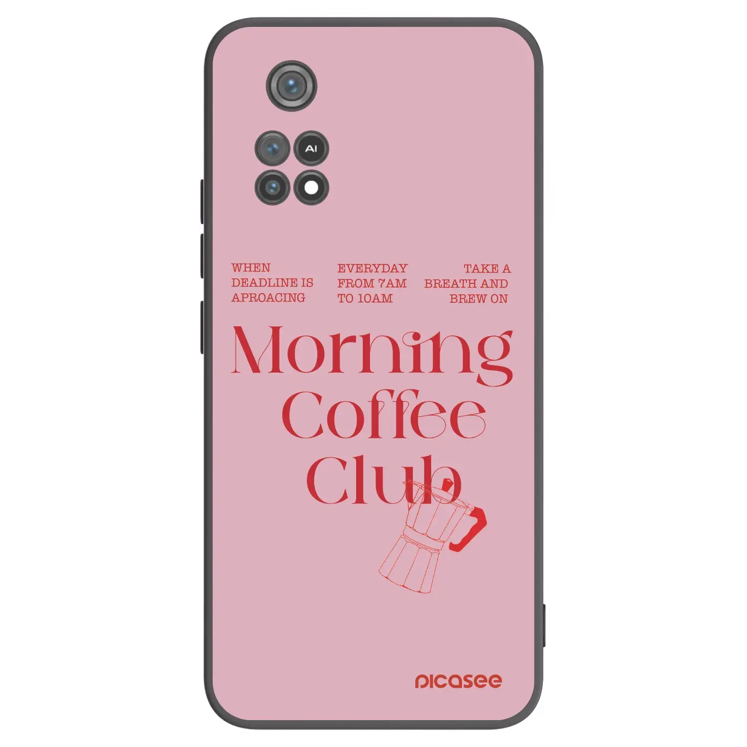 Silikonový černý obal pro Xiaomi Poco M4 Pro - Morning