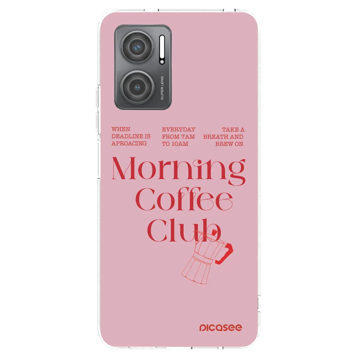 Silikonový průhledný obal pro Xiaomi Redmi 10 5G - Morning