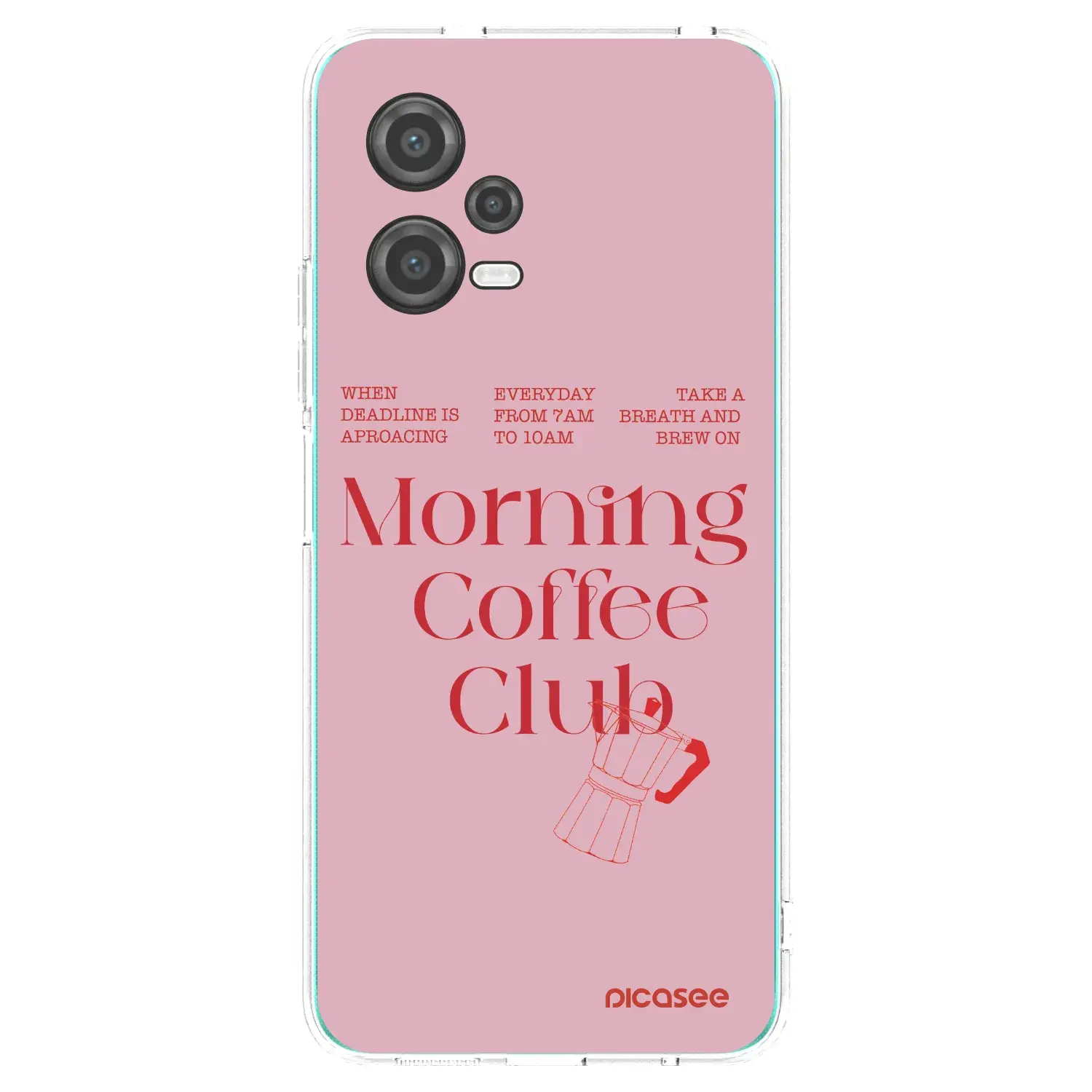 Silikonový průhledný obal pro Xiaomi Poco X5 - Morning