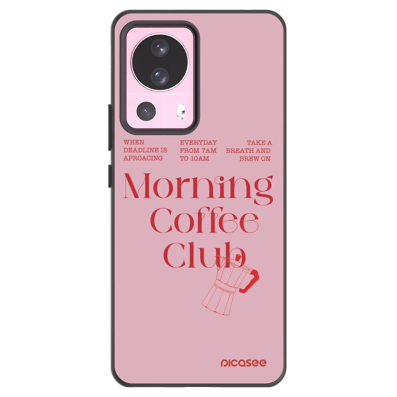 Silikonový černý obal pro Xiaomi 13 Lite - Morning