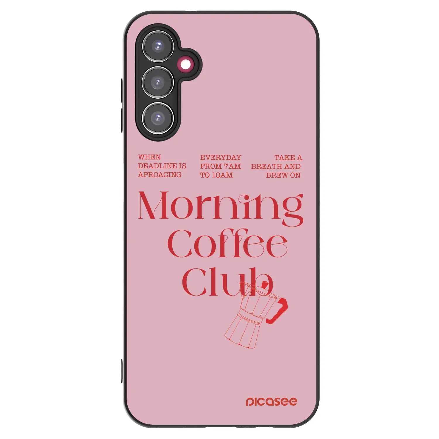 Silikonový černý obal pro Samsung Galaxy A14 5G A146P - Morning