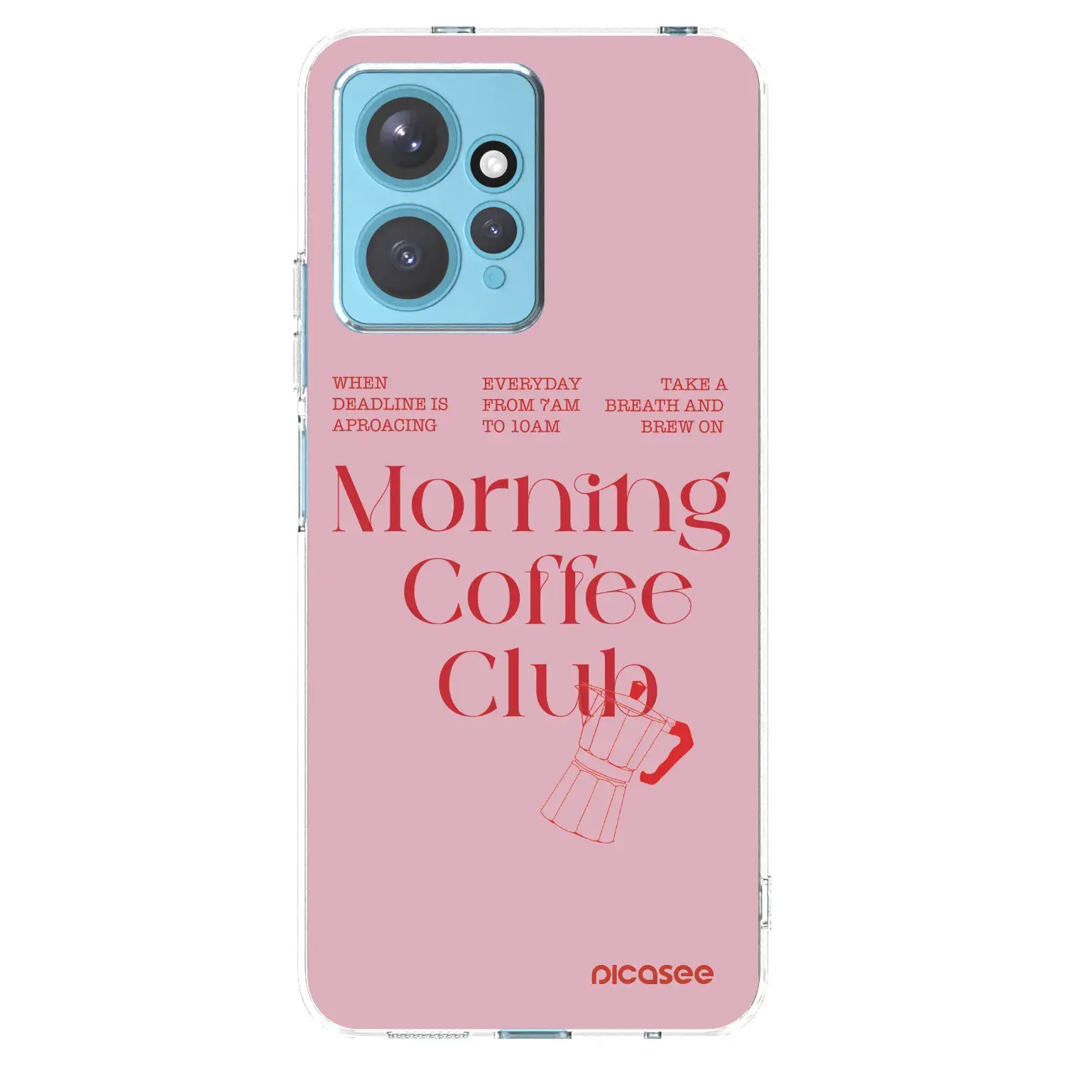 Silikonový průhledný obal pro Xiaomi Redmi Note 12 4G - Morning