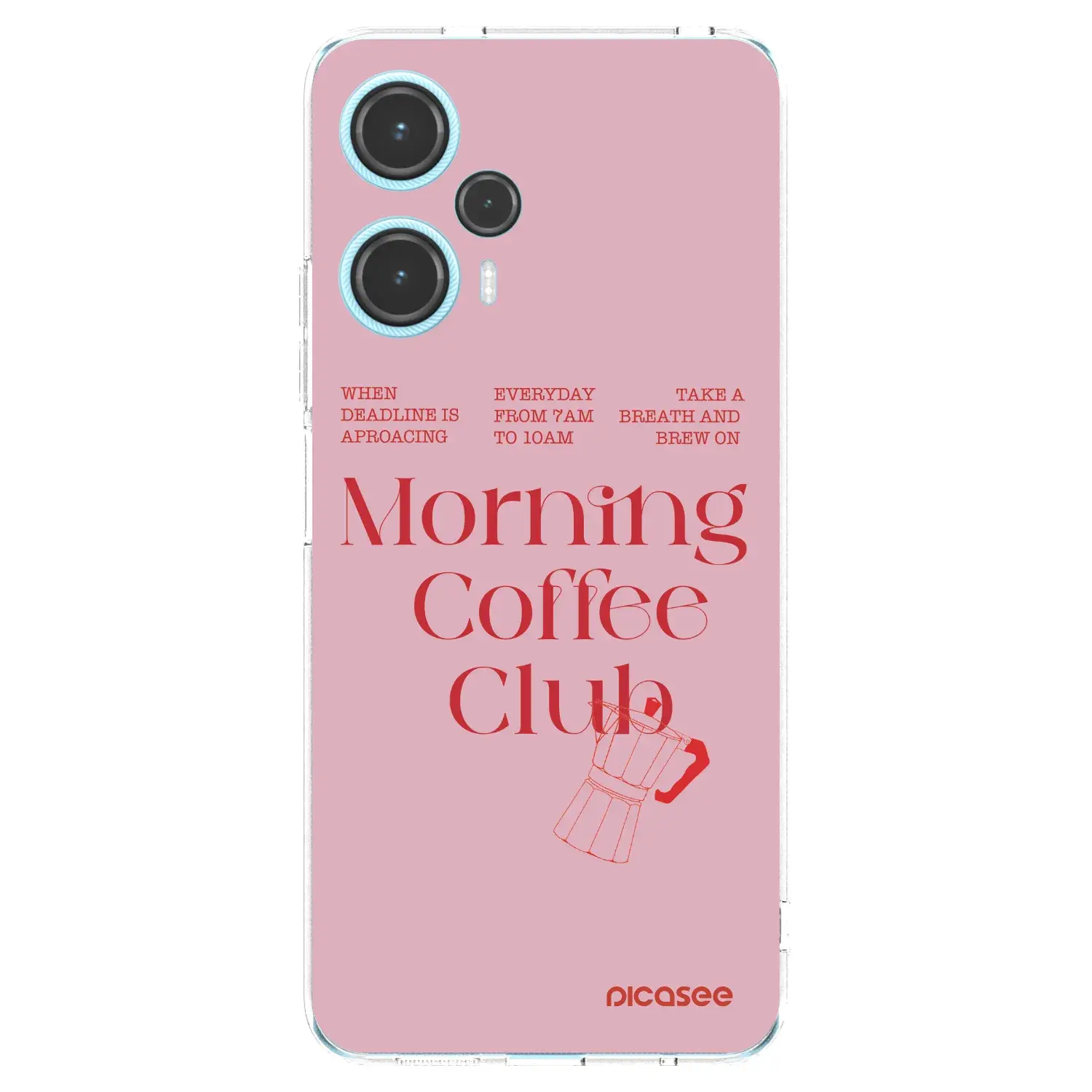 Silikonový průhledný obal pro Xiaomi Poco F5 - Morning