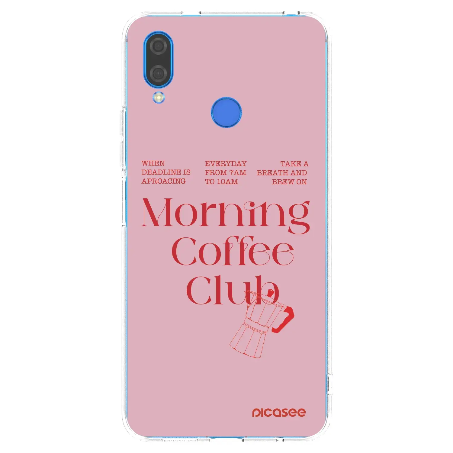 Silikonový průhledný obal pro Huawei Nova 3 - Morning