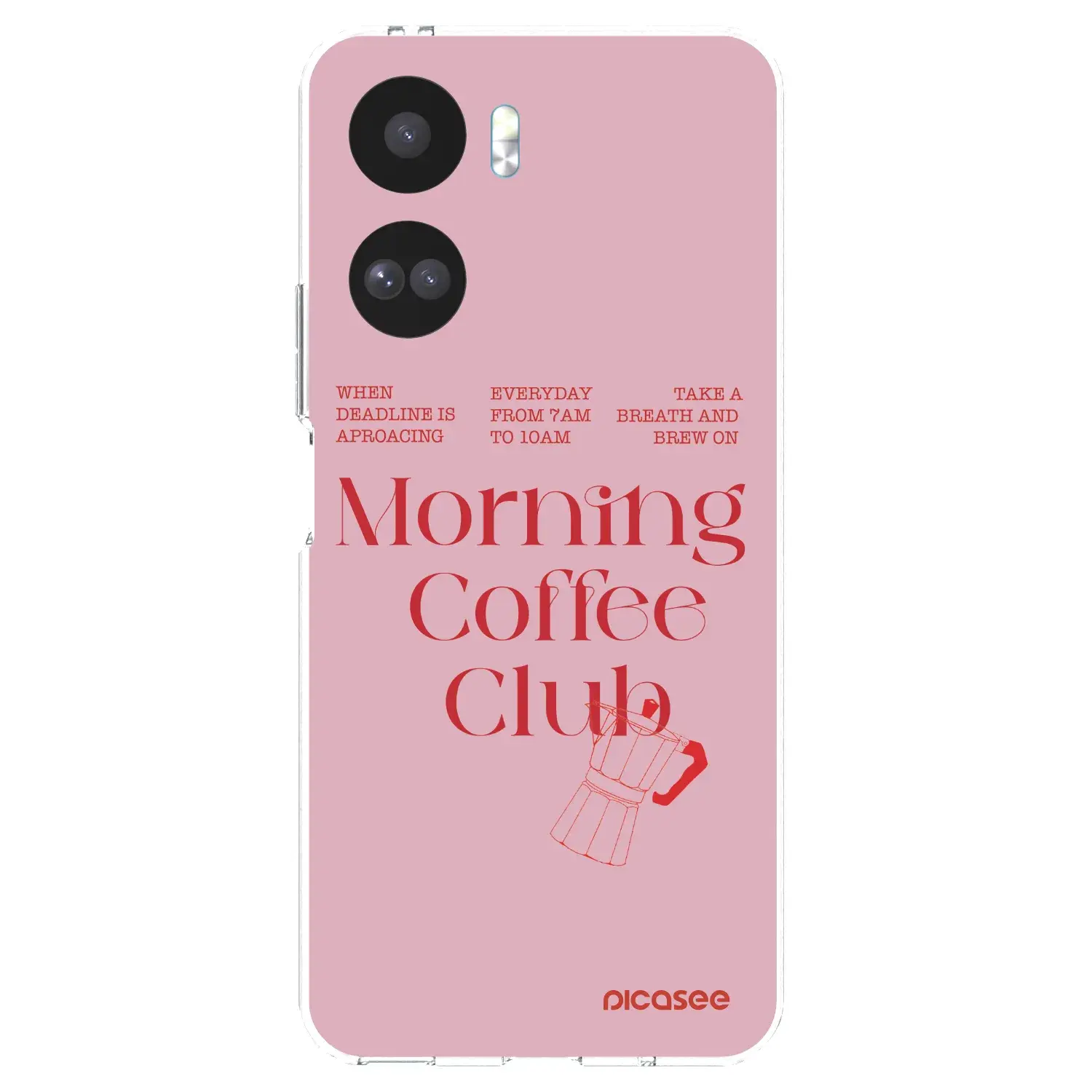 Silikonový průhledný obal pro Honor 90 Lite 5G - Morning