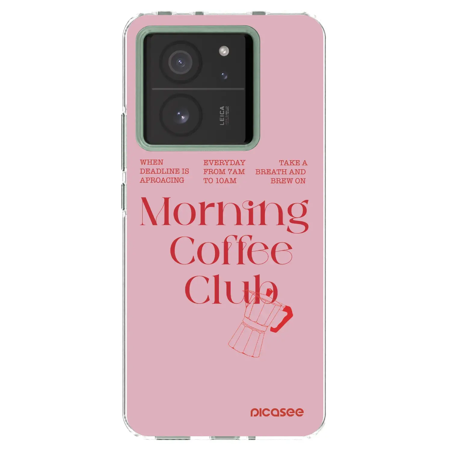 Silikonový průhledný obal pro Xiaomi 13T Pro - Morning