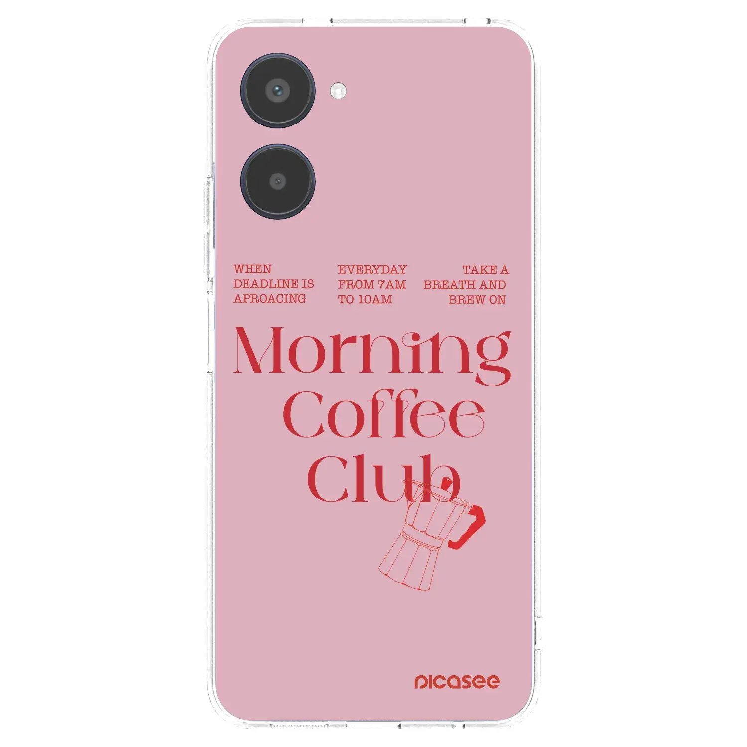 Silikonový průhledný obal pro Realme 10 4G - Morning