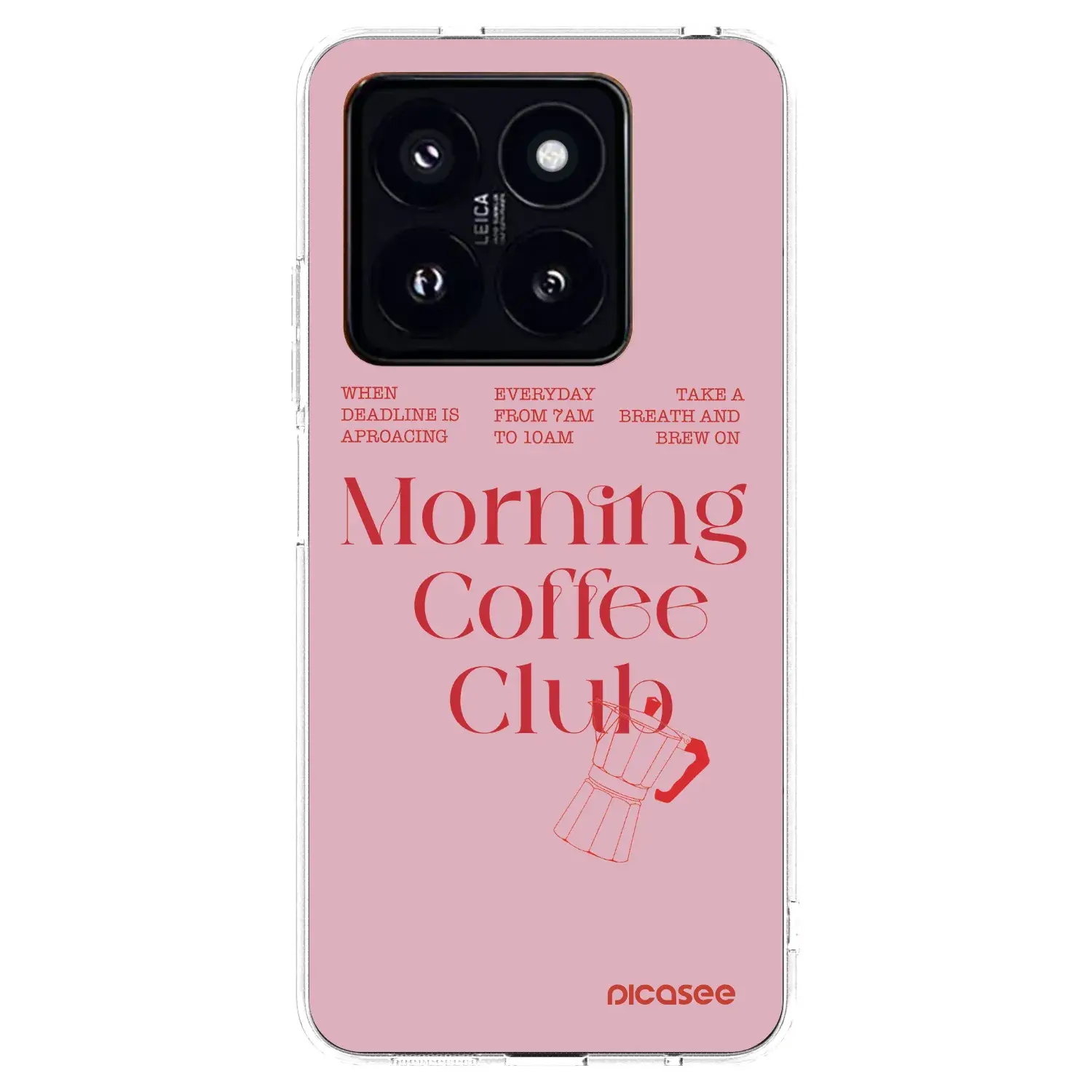 Silikonový průhledný obal pro Xiaomi 14 Pro - Morning
