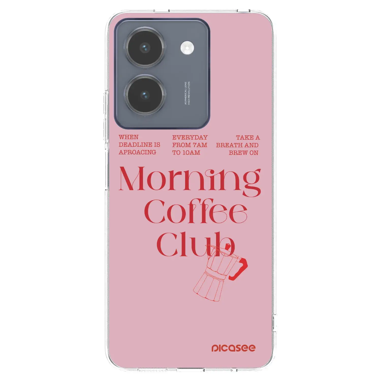Silikonový průhledný obal pro Vivo Y36 4G - Morning