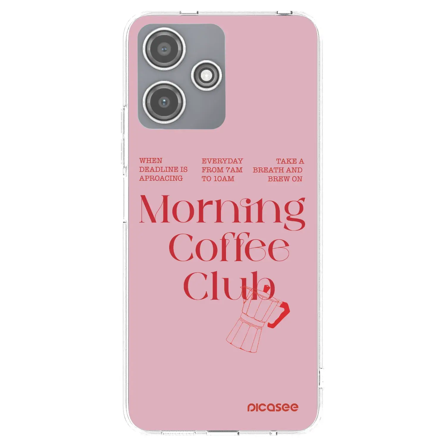 Silikonový průhledný obal pro Xiaomi Redmi 12 5G - Morning