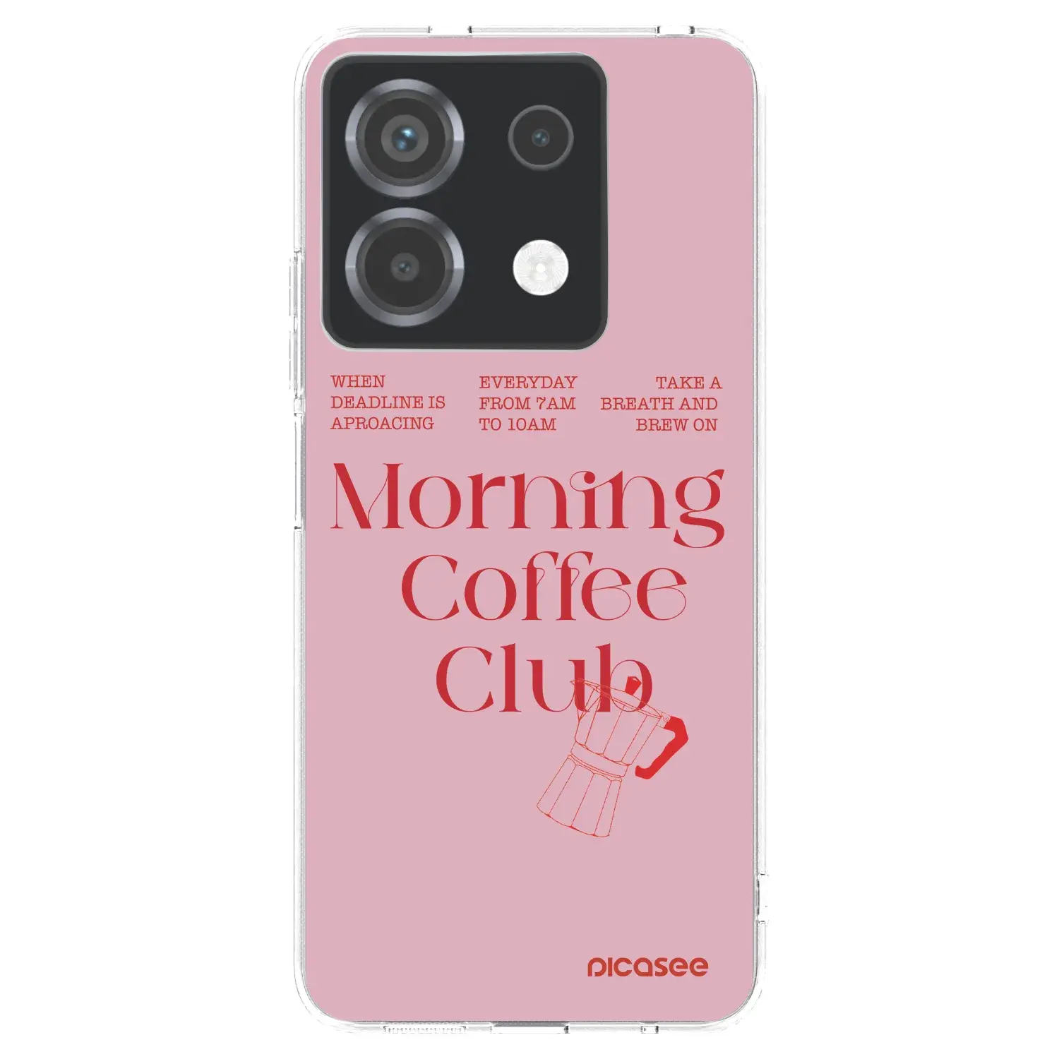Silikonový průhledný obal pro Xiaomi Poco X6 - Morning